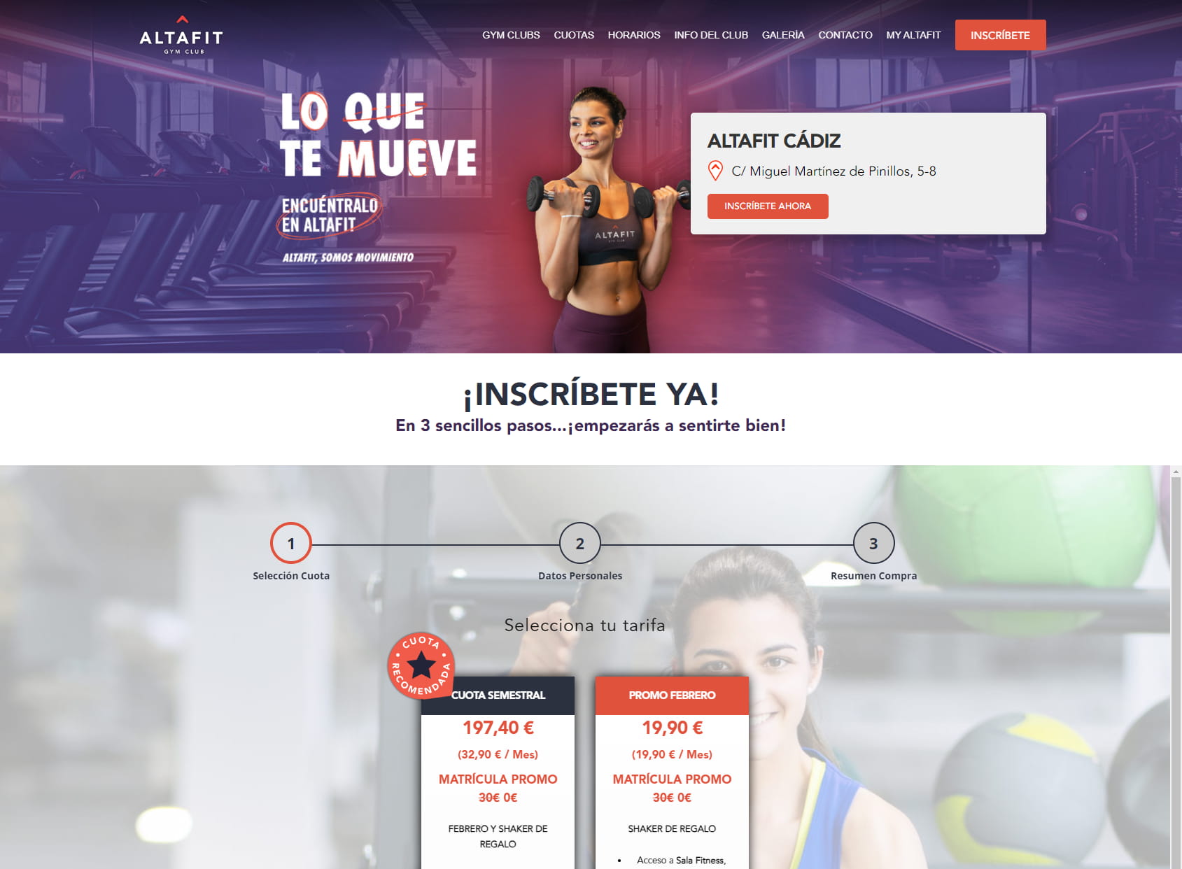 Gimnasio AltaFit Cádiz