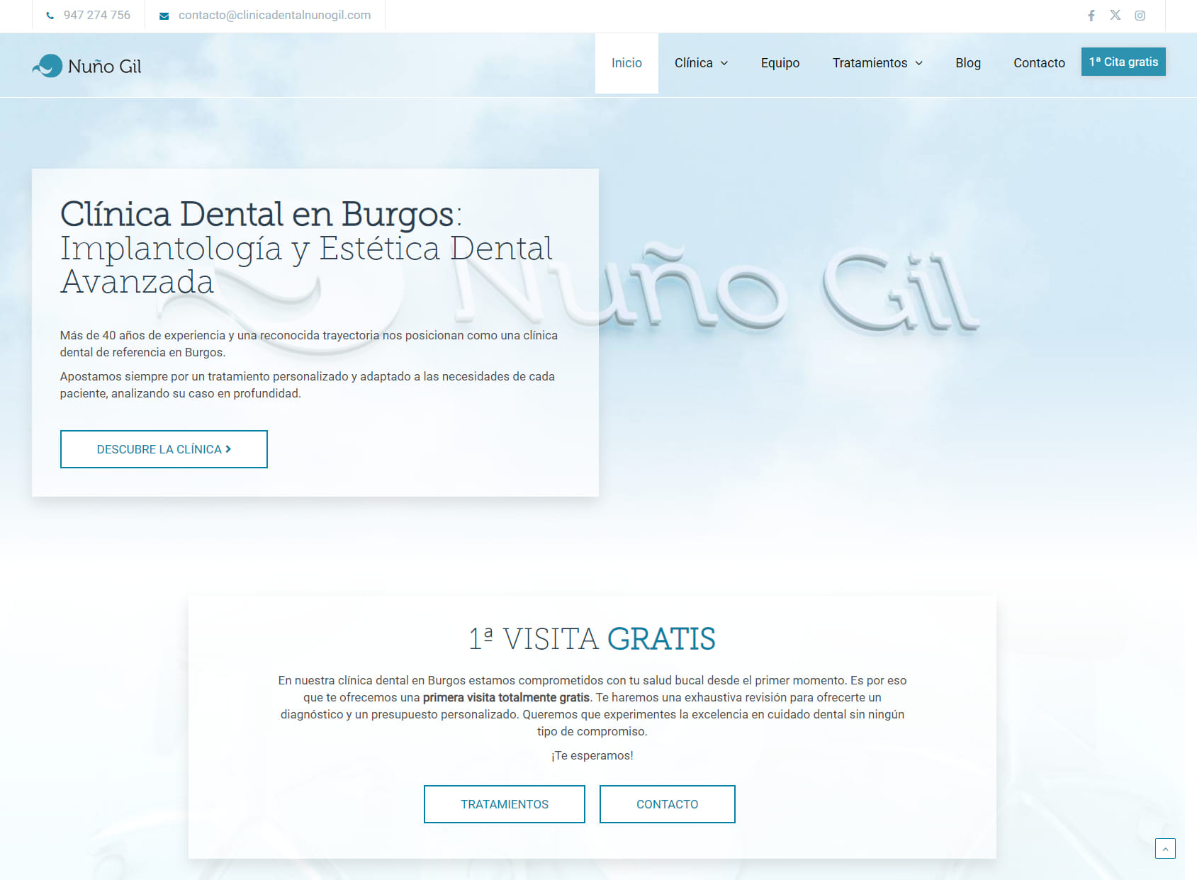 Clínica Dental Nuño Gil | Dentista en Burgos