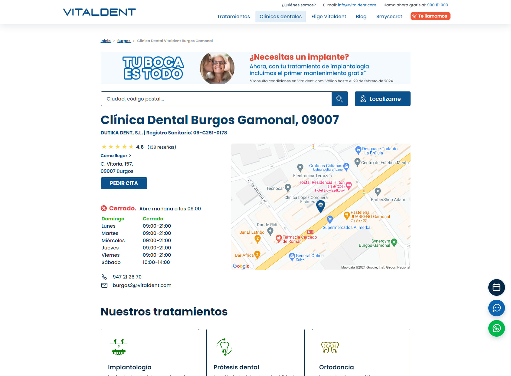 Clínica Dental Vitaldent