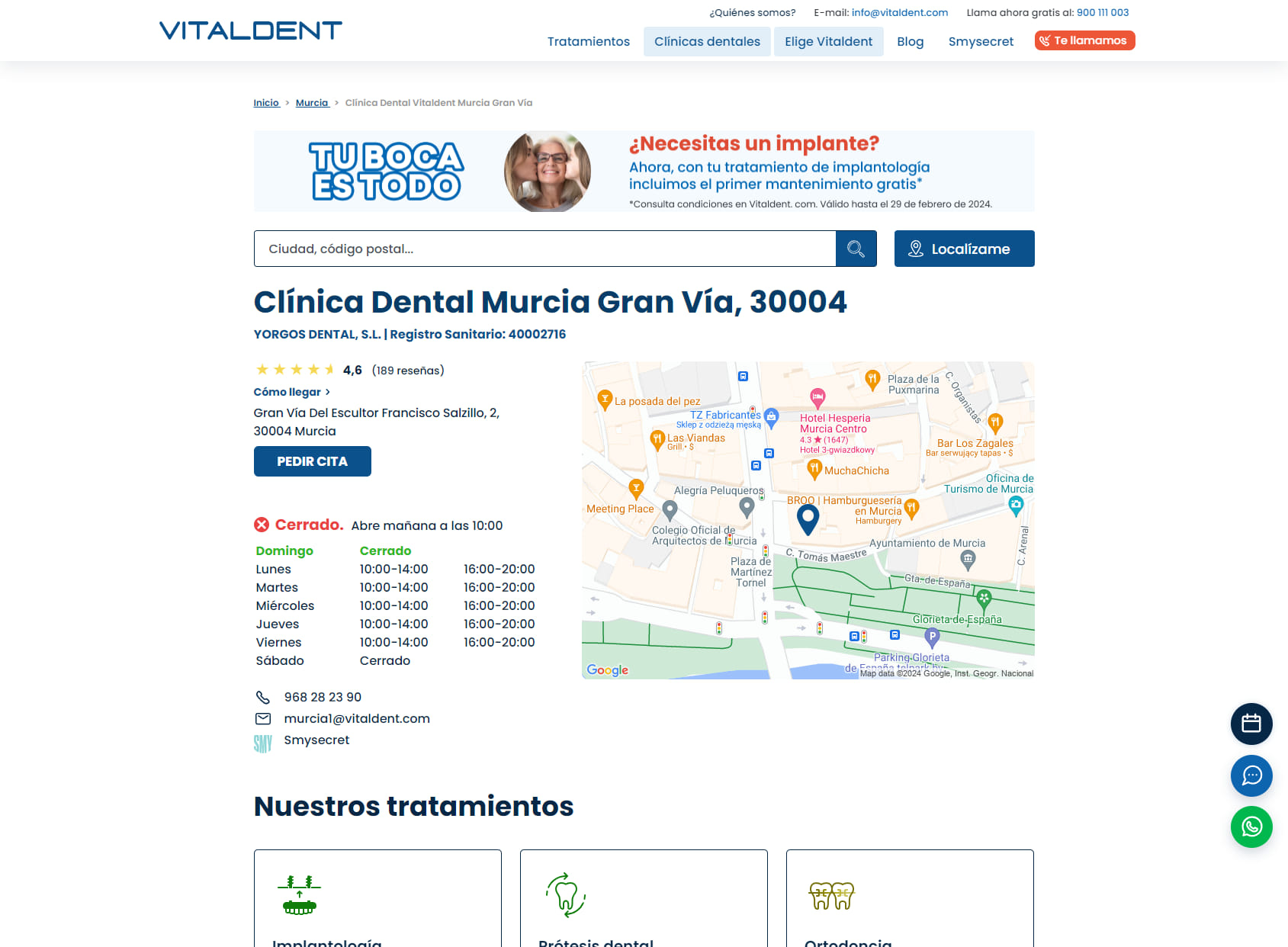 Clínica Dental Vitaldent