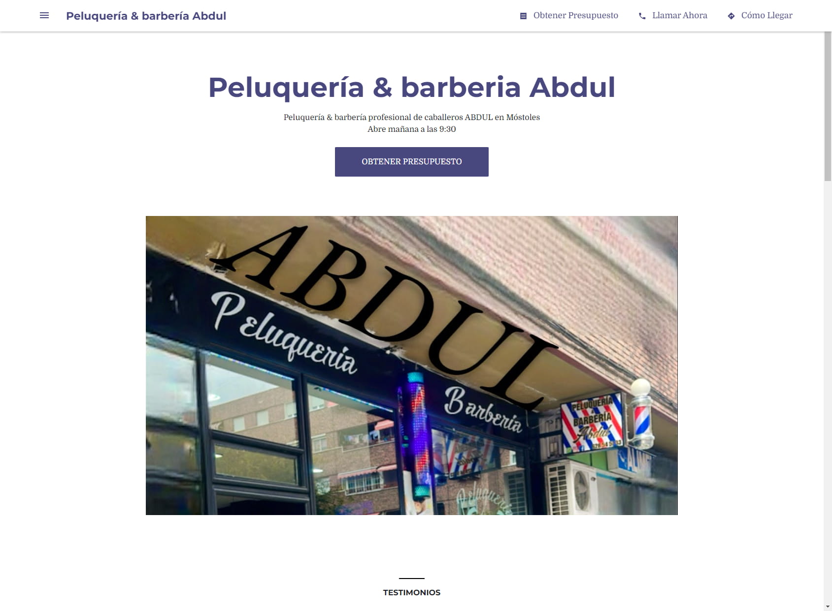 Peluquería & barbería Abdul