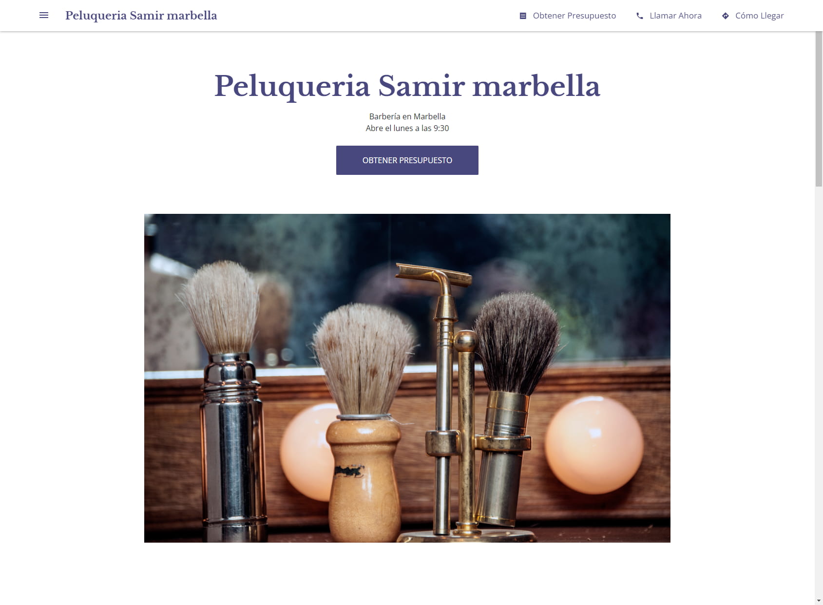 Peluqueria Samir marbella