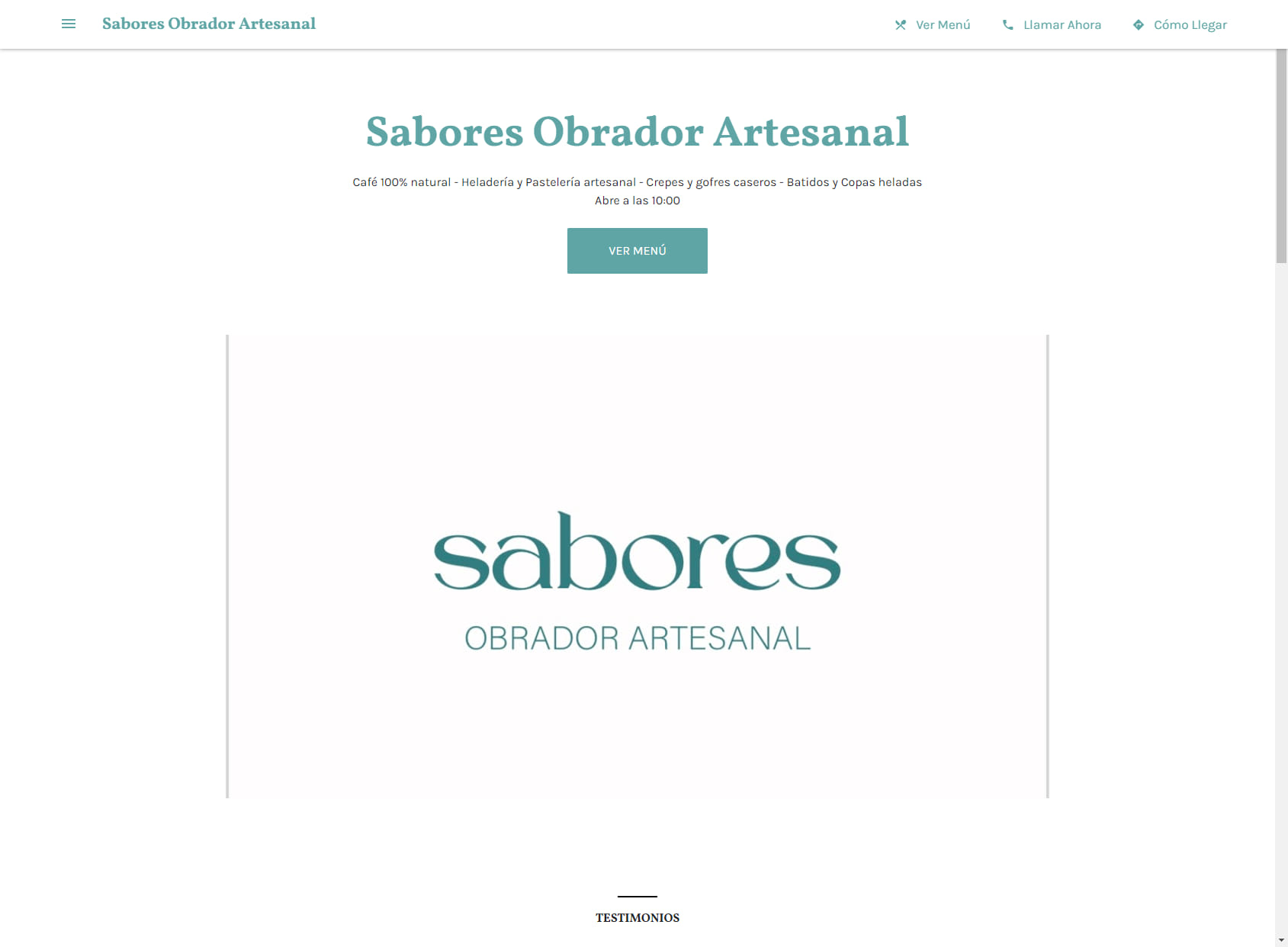 Sabores Obrador Artesanal