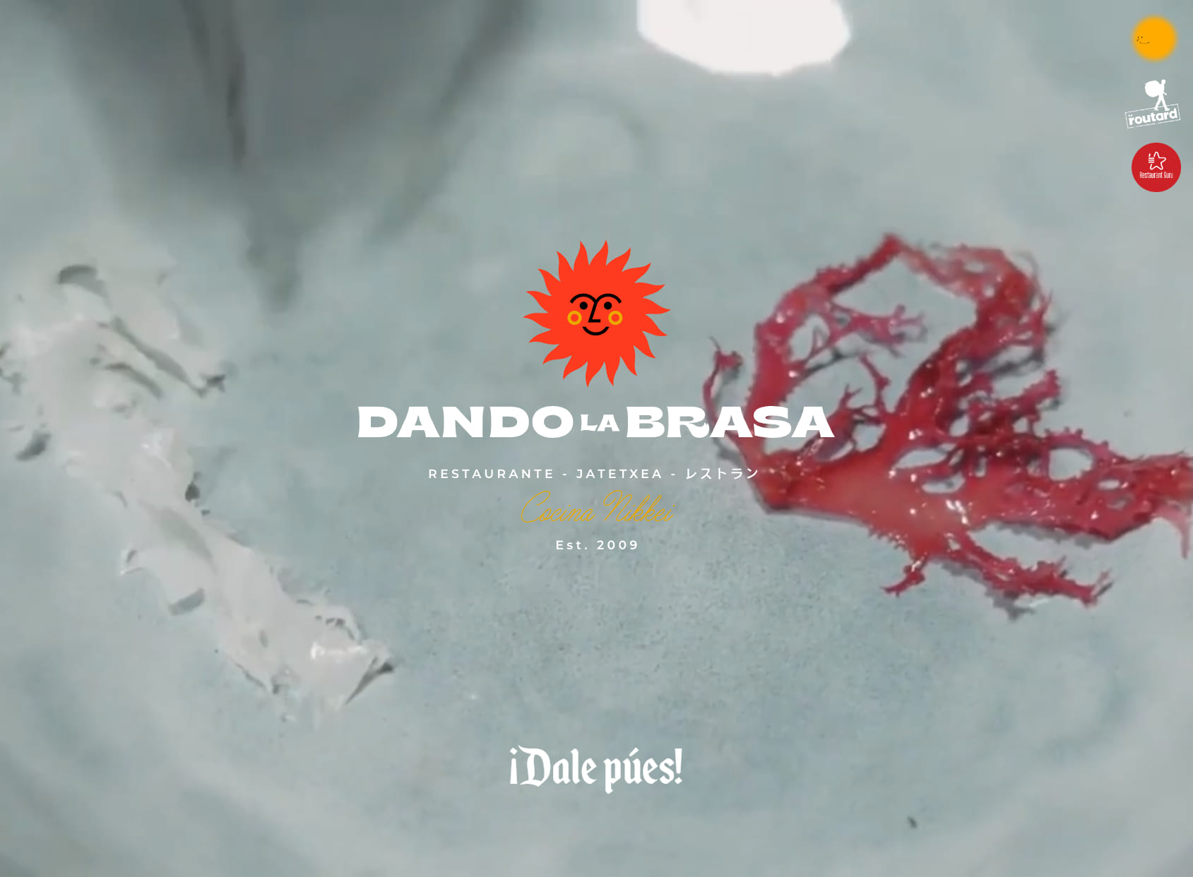 Dando la brasa