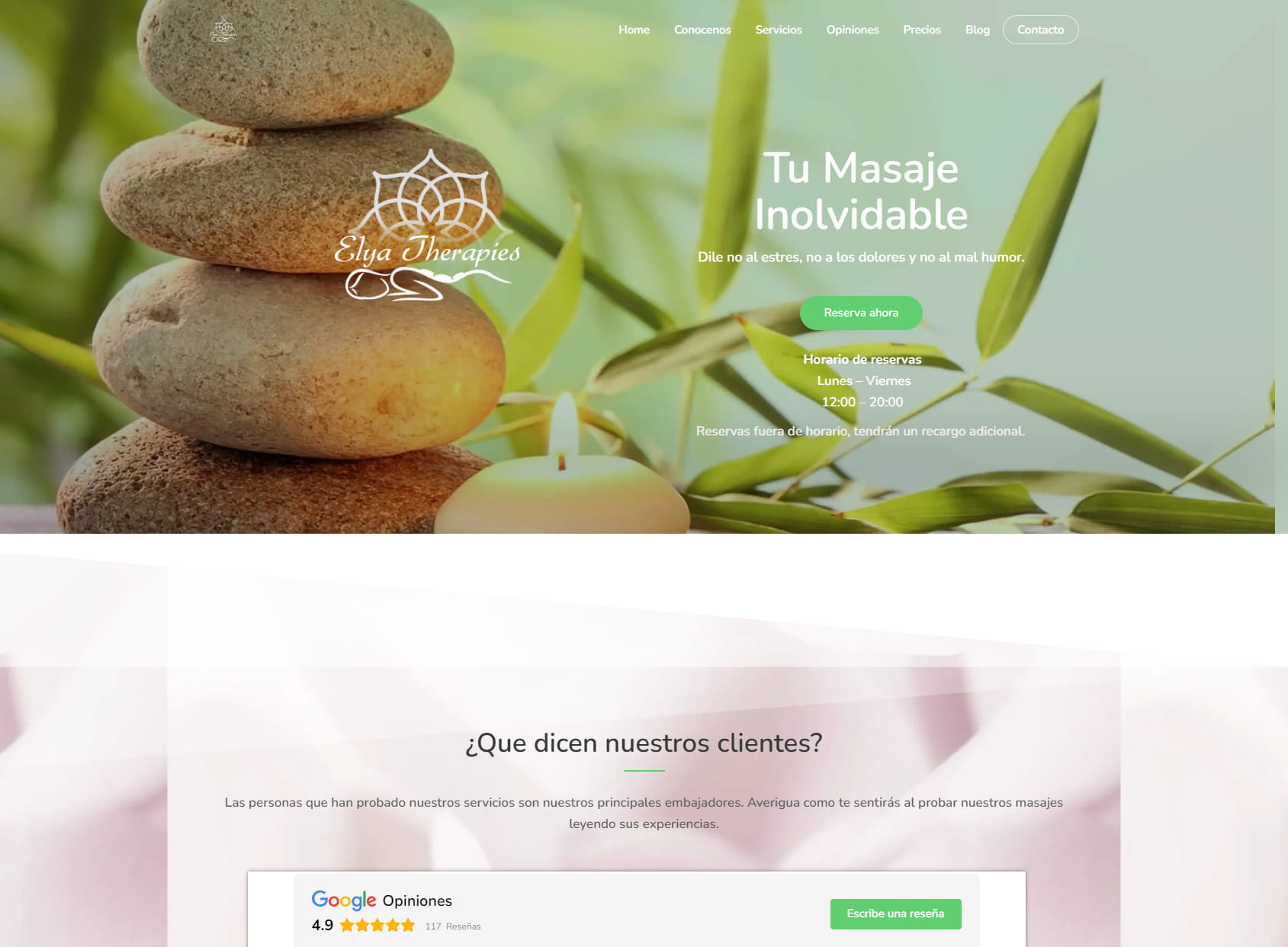 Elya Therapies - Centro de masajes y terapias alternativas