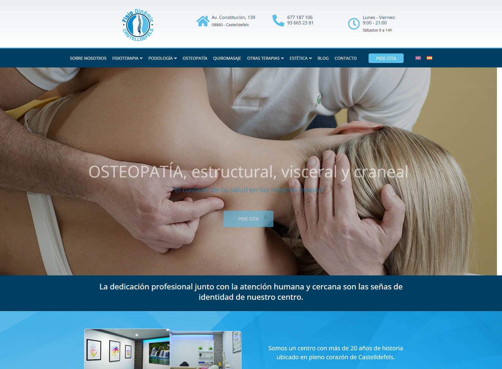 FISIODINÀMIC Fisioteràpia , Osteopatia i Podología