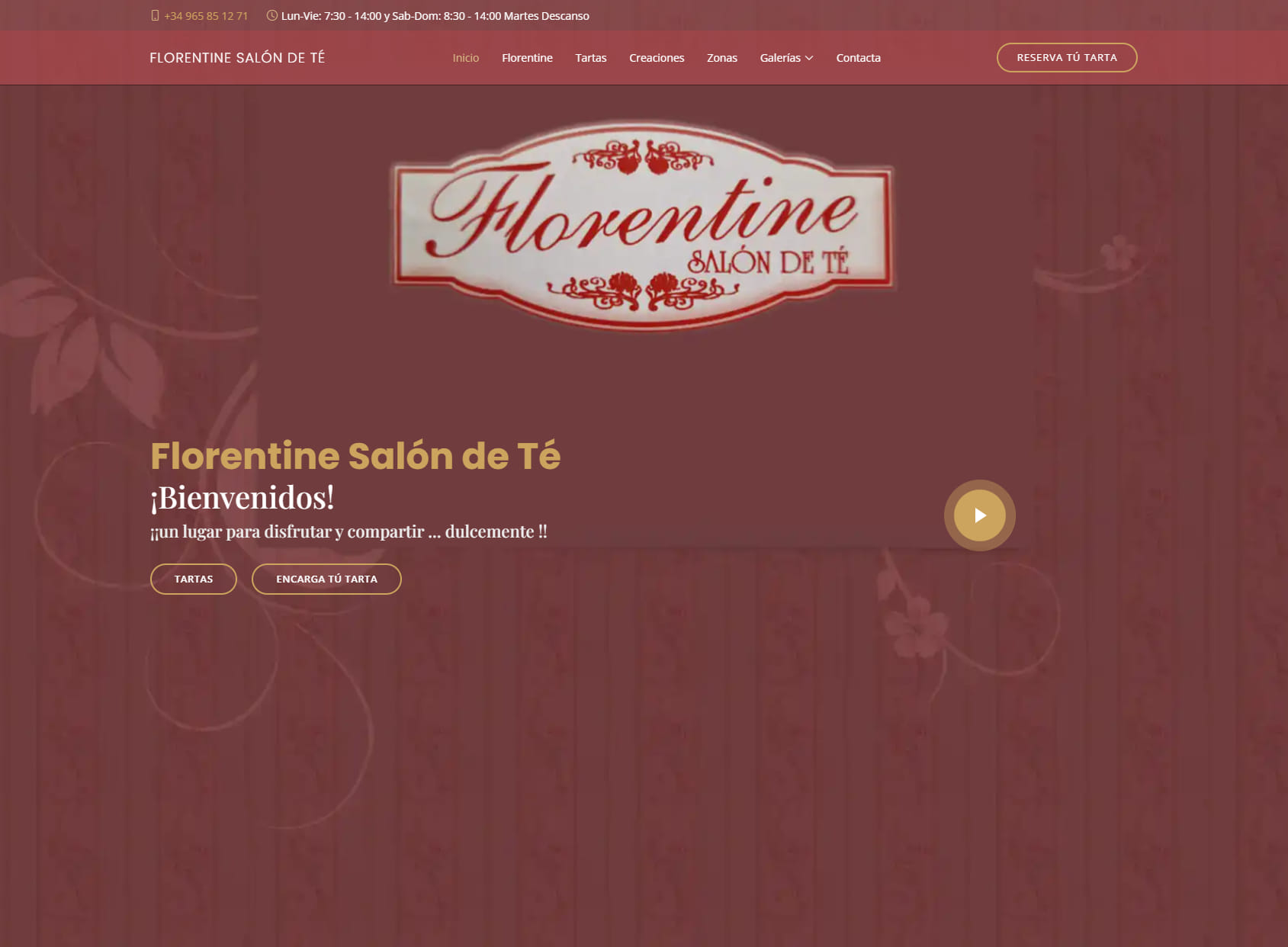 Florentine Salón de Te