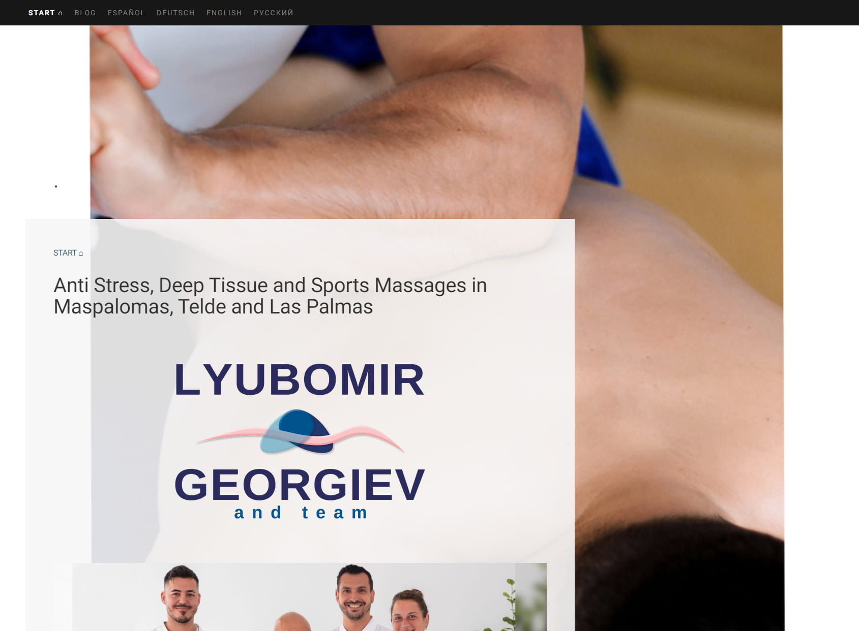 Lyubomir Georgiev and Team 1/3 SAN FERNANDO - Massage Therapy & Personal Training