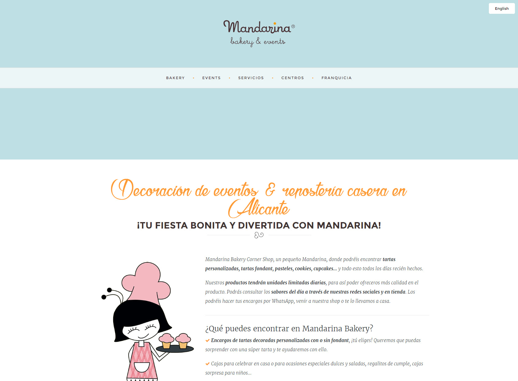 Mandarina Bakery Alicante