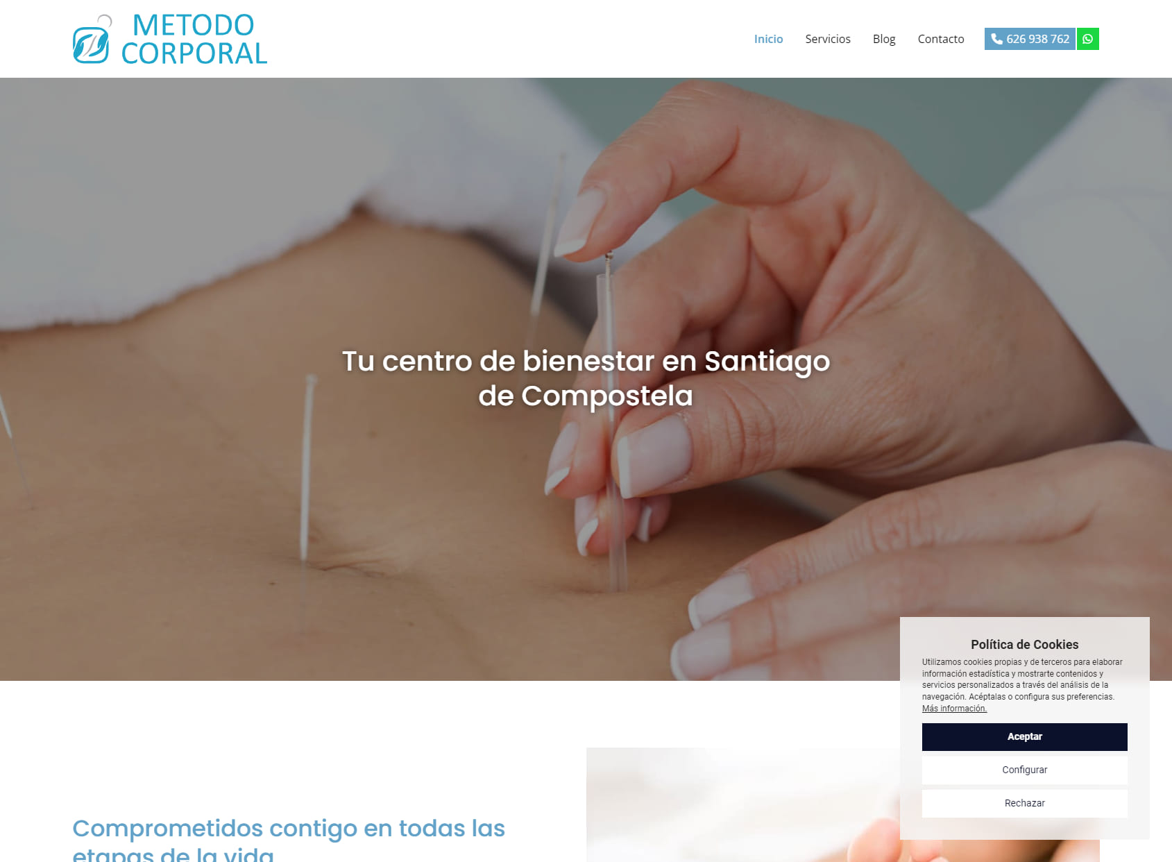 Método corporal Osteopatía y Masajes Santiago de Compostela