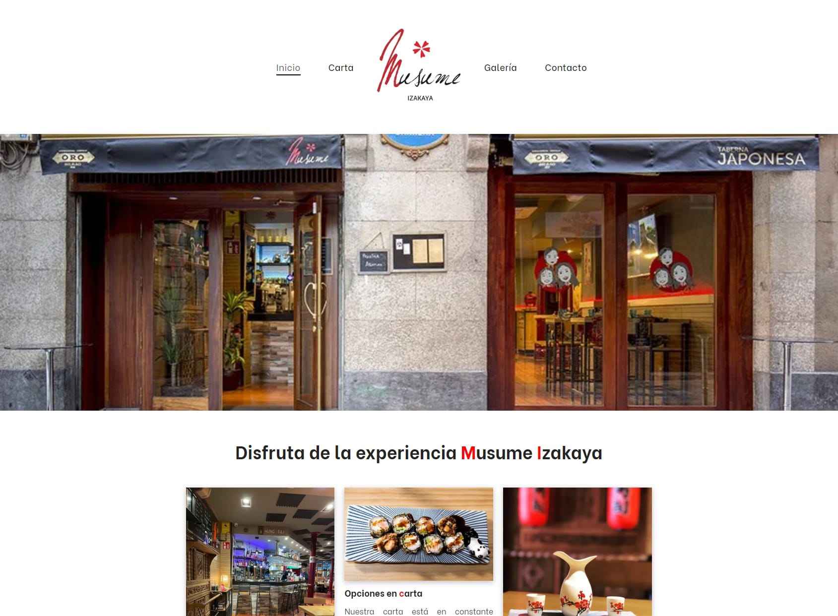 Restaurante Japonés - MUSUME IZAKAYA