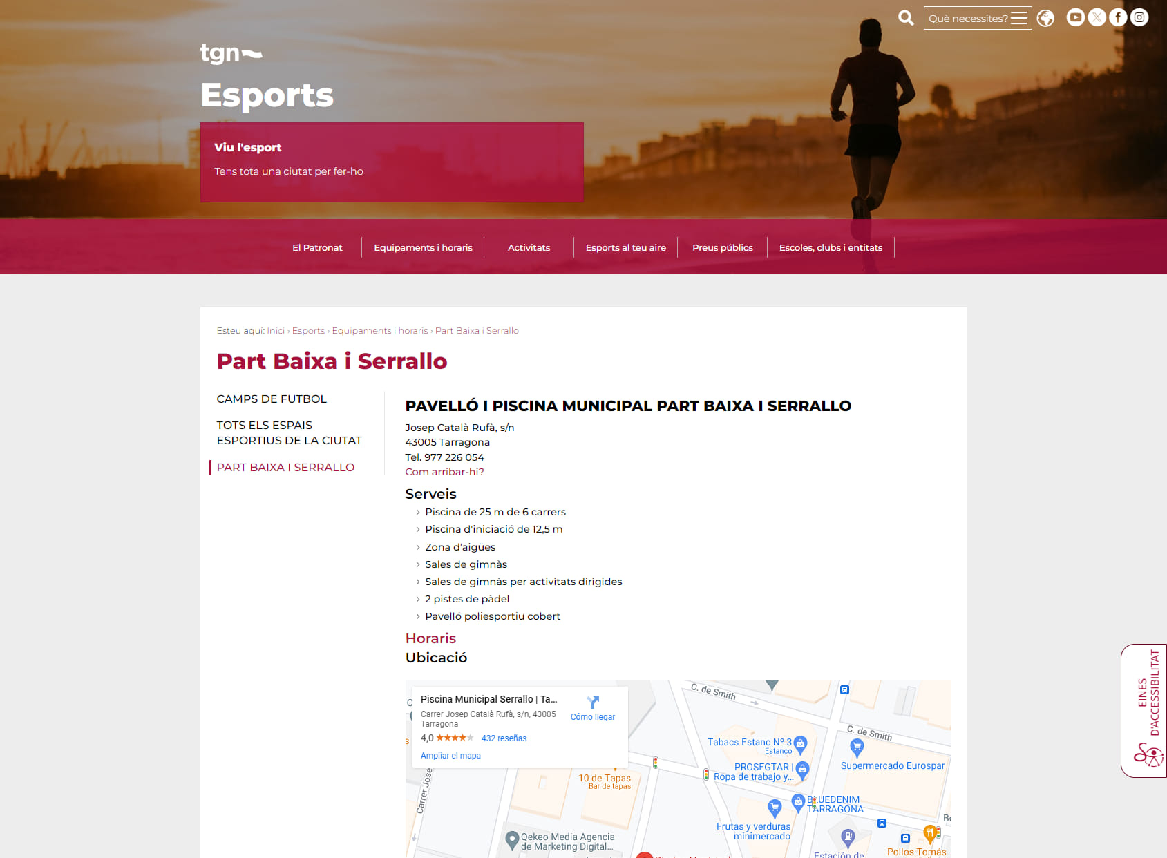 Complex Esportiu Municipal Serrallo