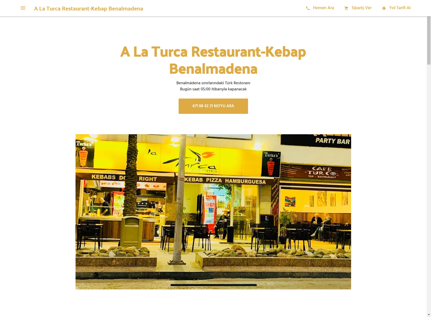 A La Turca Restaurant