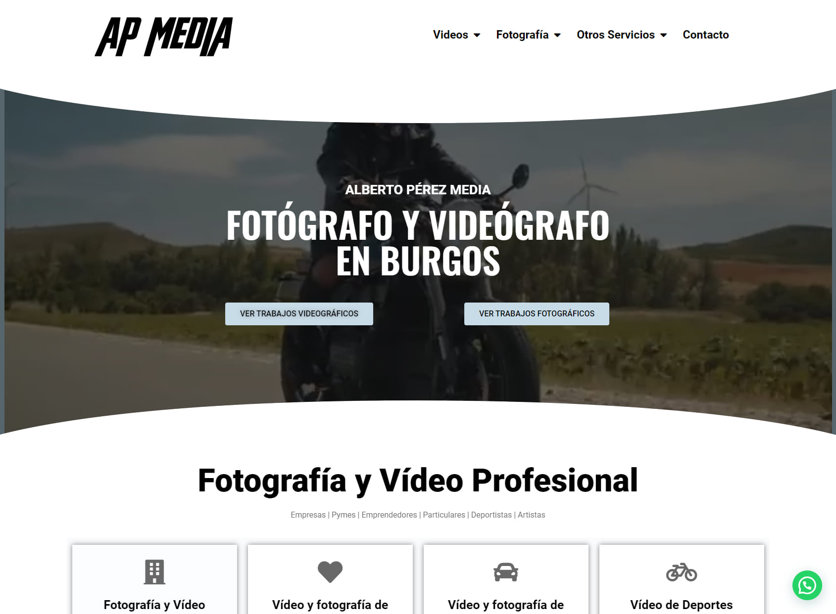 Alberto Perez Media | Fotógrafo y videógrafo