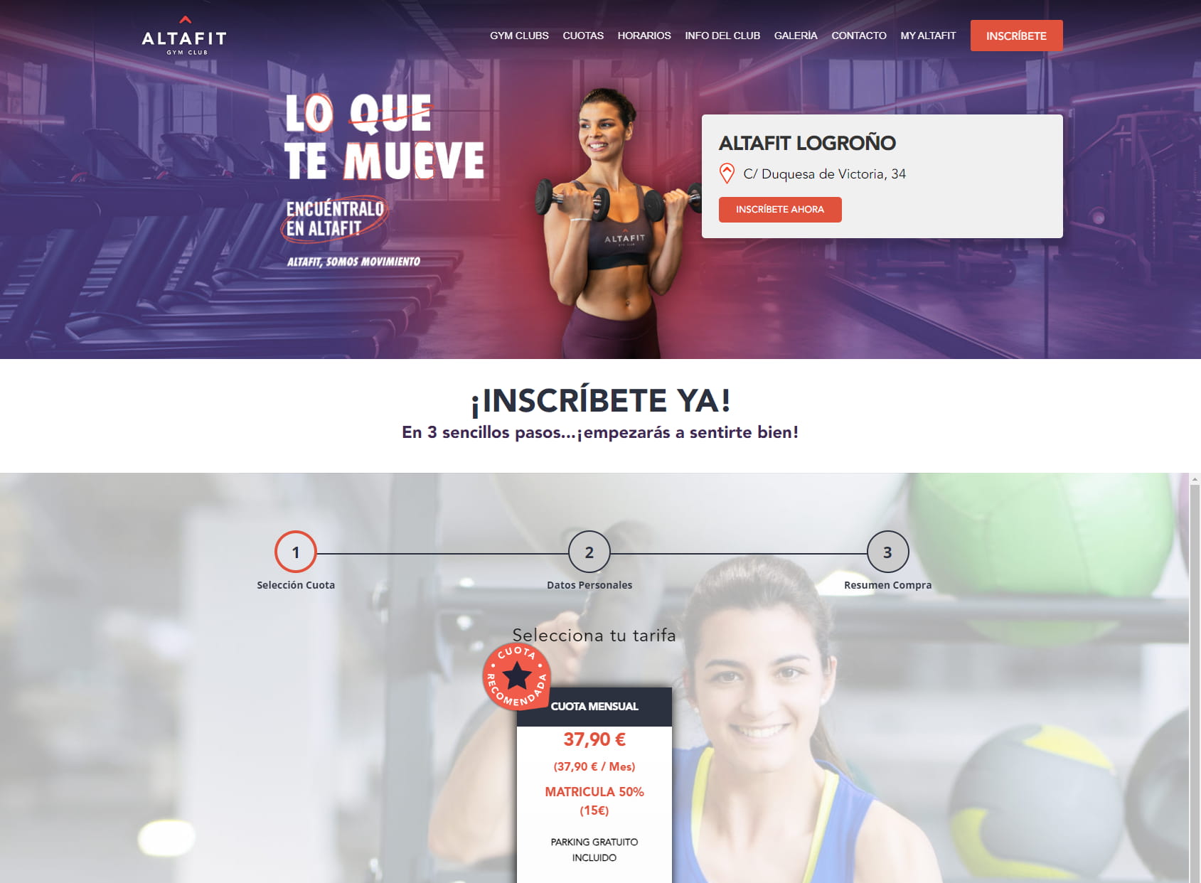 AltaFit gym Logroño