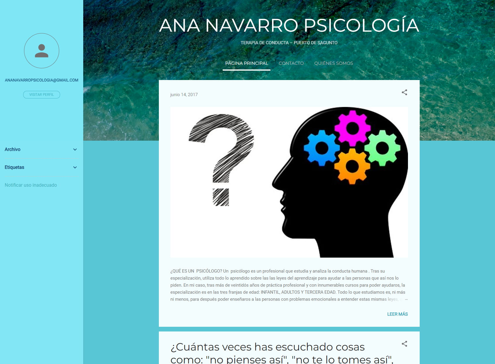 Centro de Psicología Ana María Navarro (WhatsApp para concertar cita por mensaje 633813237)