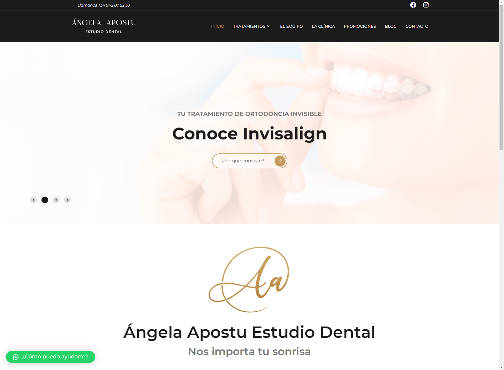Ángela Apostu Estudio Dental | Dentista en Santander