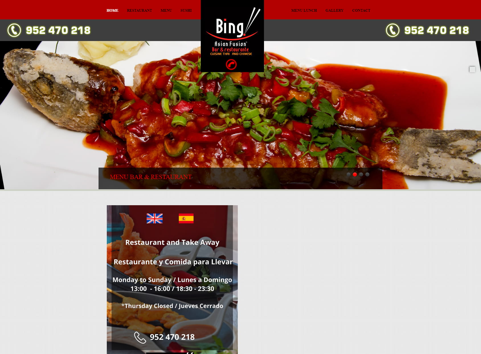 Bing Asian Fusion Restaurant