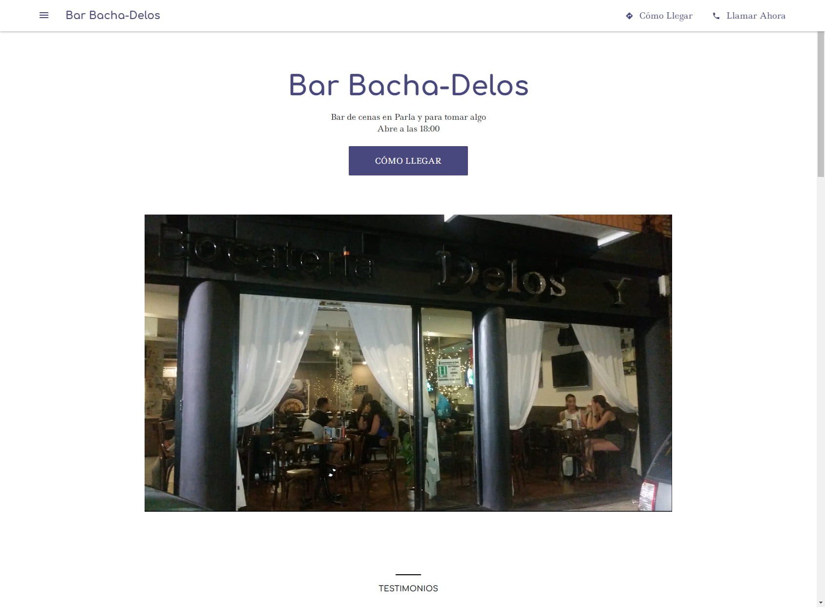 Bar Bacha-Delos