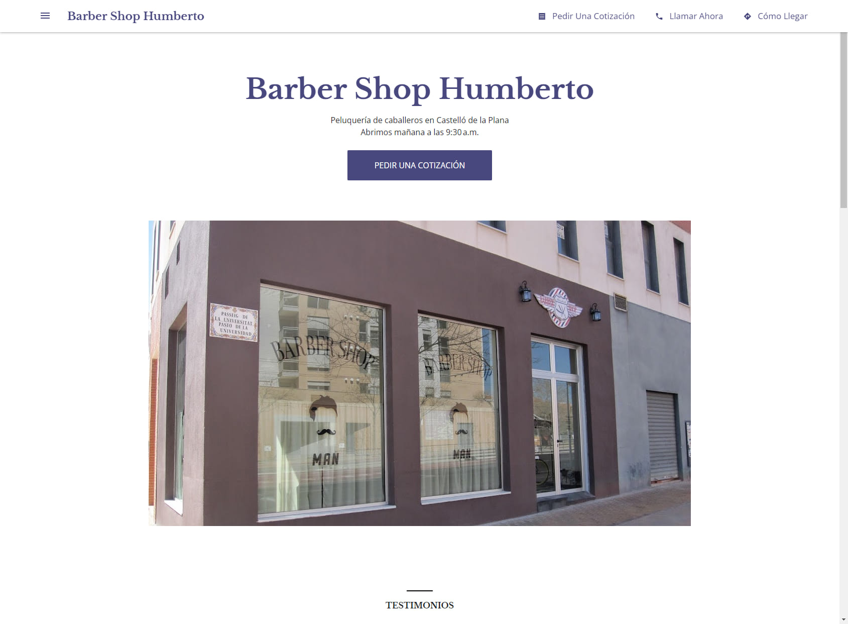 Barber Shop Humberto