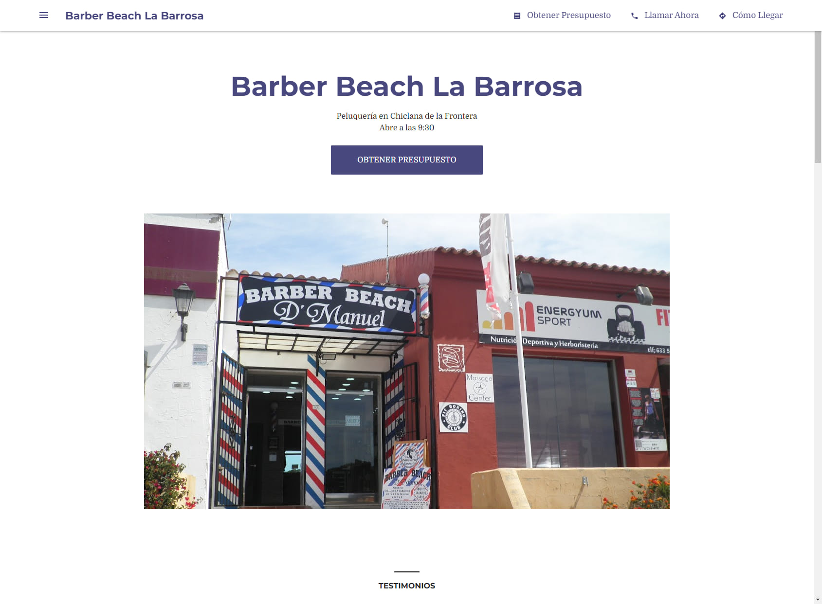 Barber Beach La Barrosa