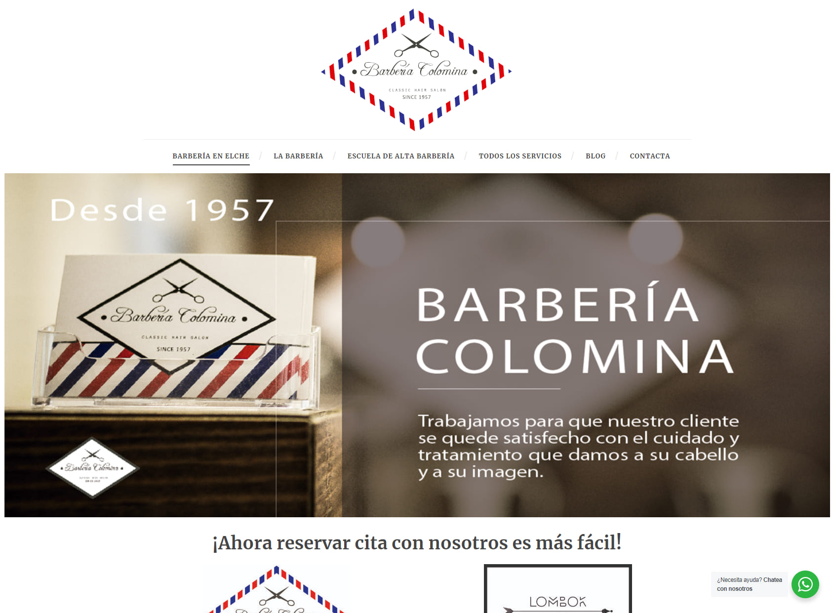 Barbería - Peluquería Colomina