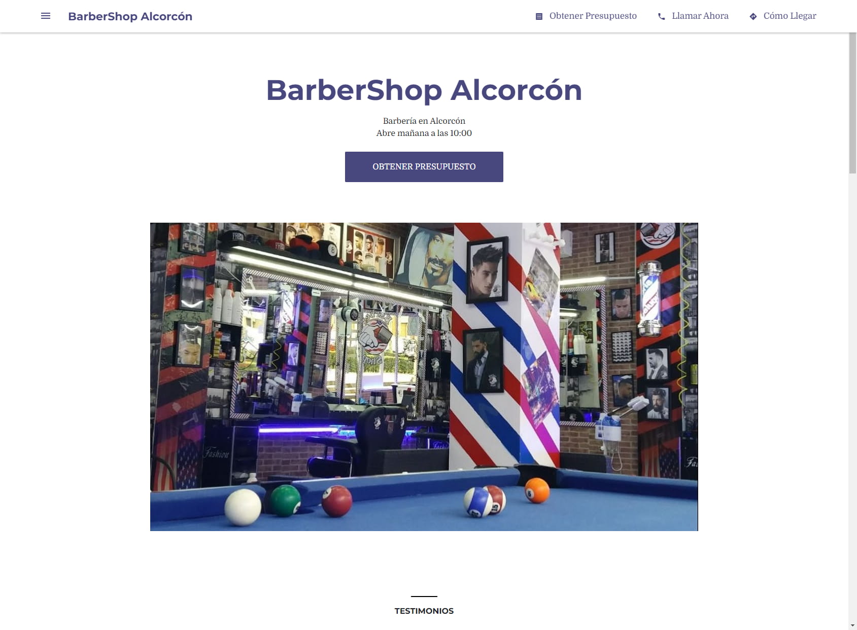 BarberShop Alcorcón
