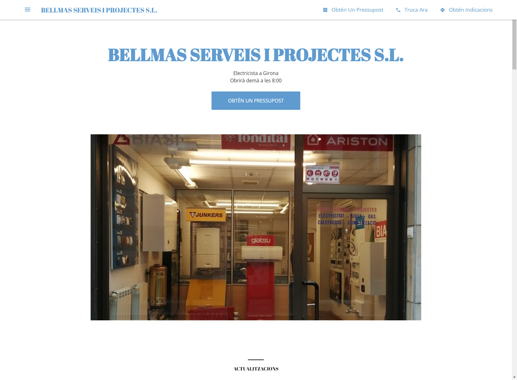 BELLMAS SERVEIS I PROJECTES S.L.