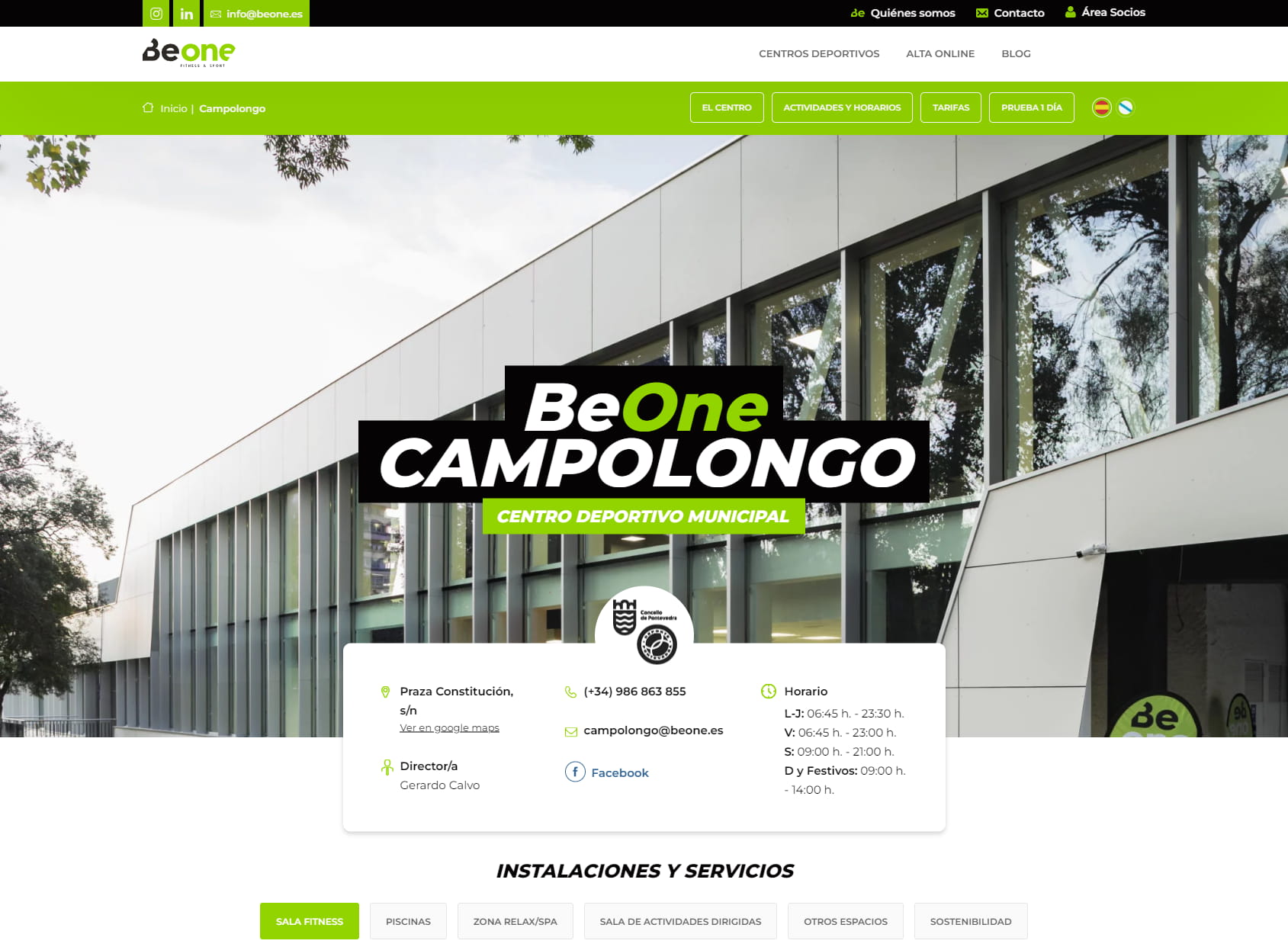 Centro deportivo municipal de Campolongo - BeOne Fitness & Sport