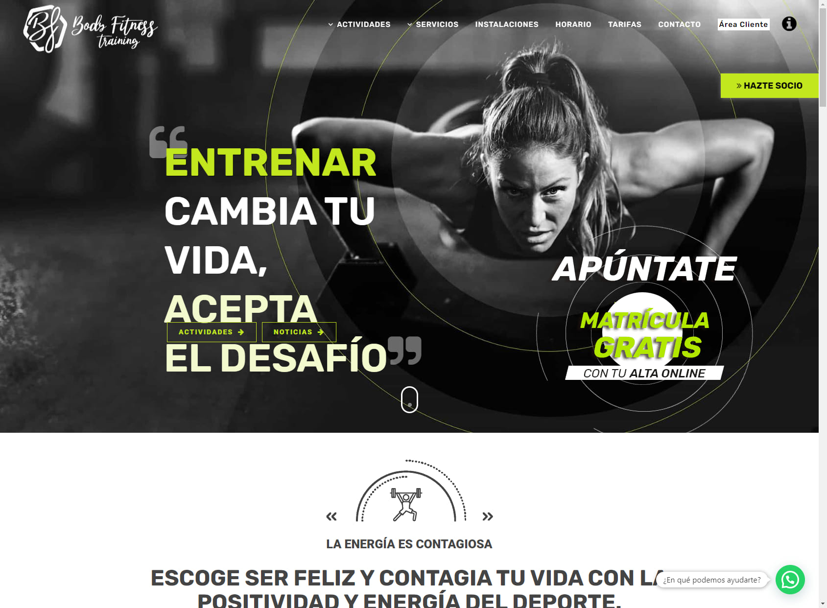 Body Fitness Training - José Antonio Paraíso - Gimnasio