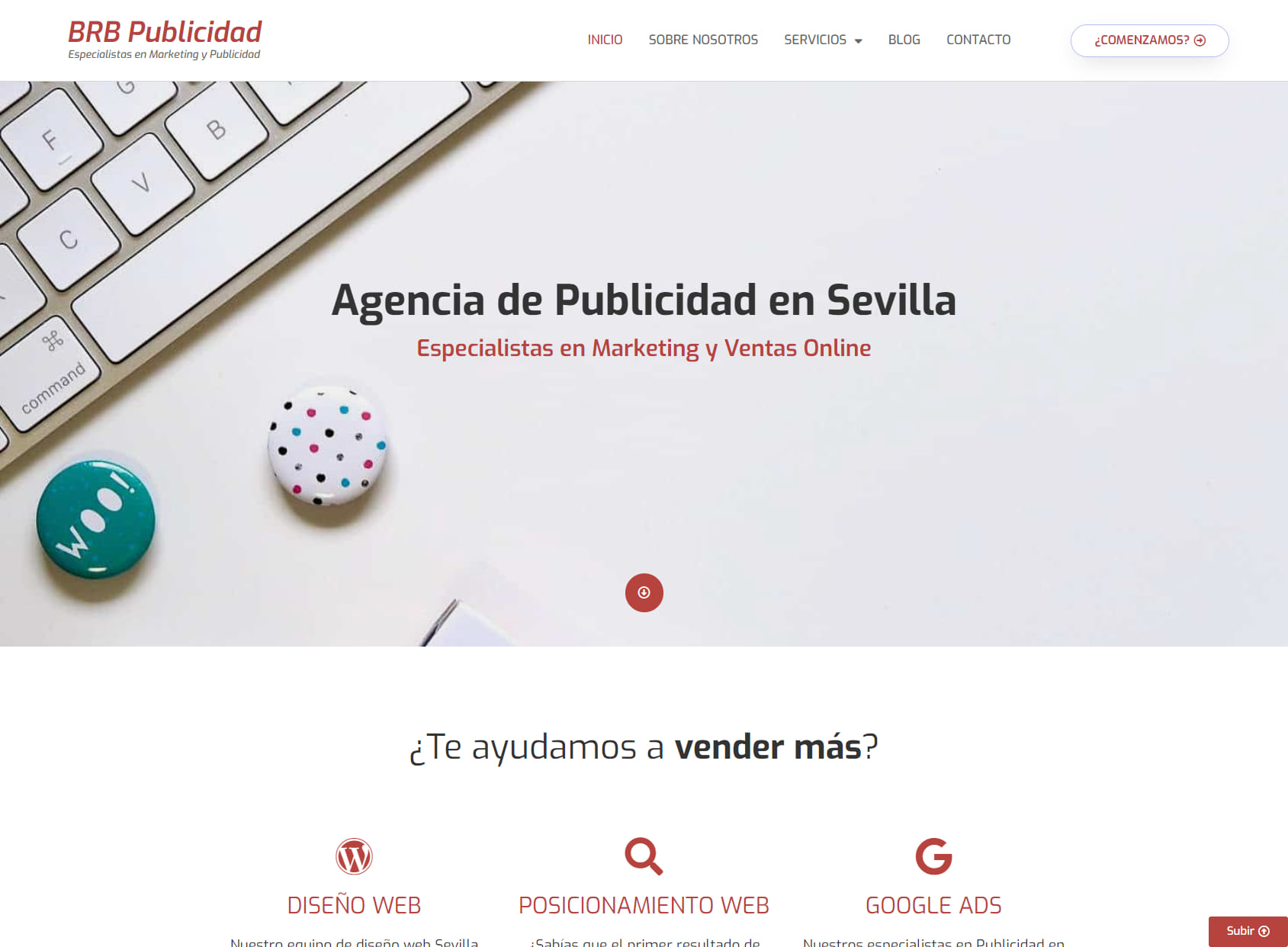 BRB Publicidad - Agencia Diseño Web y Posicionamiento SEO