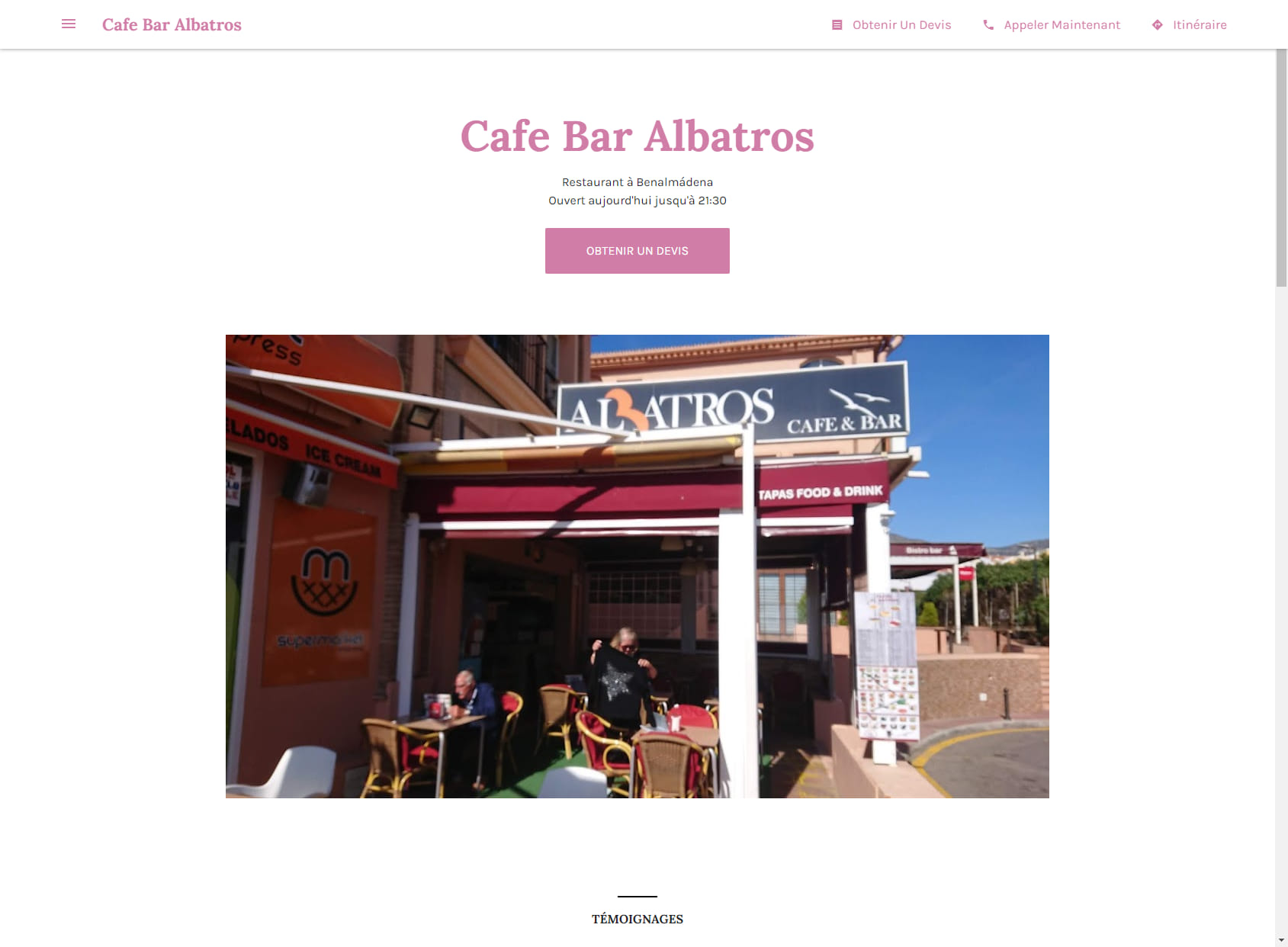 Cafe Bar Albatros
