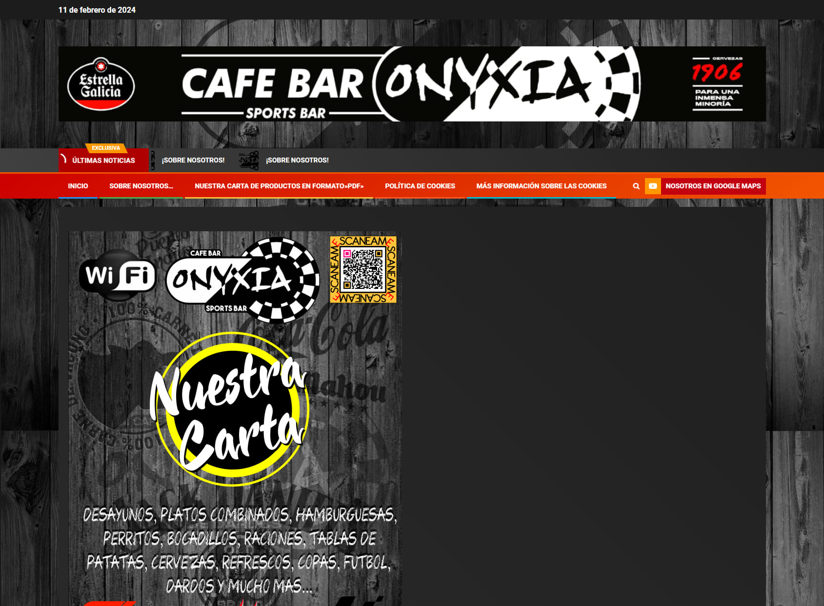 Onyxia Club Café Bar Darts