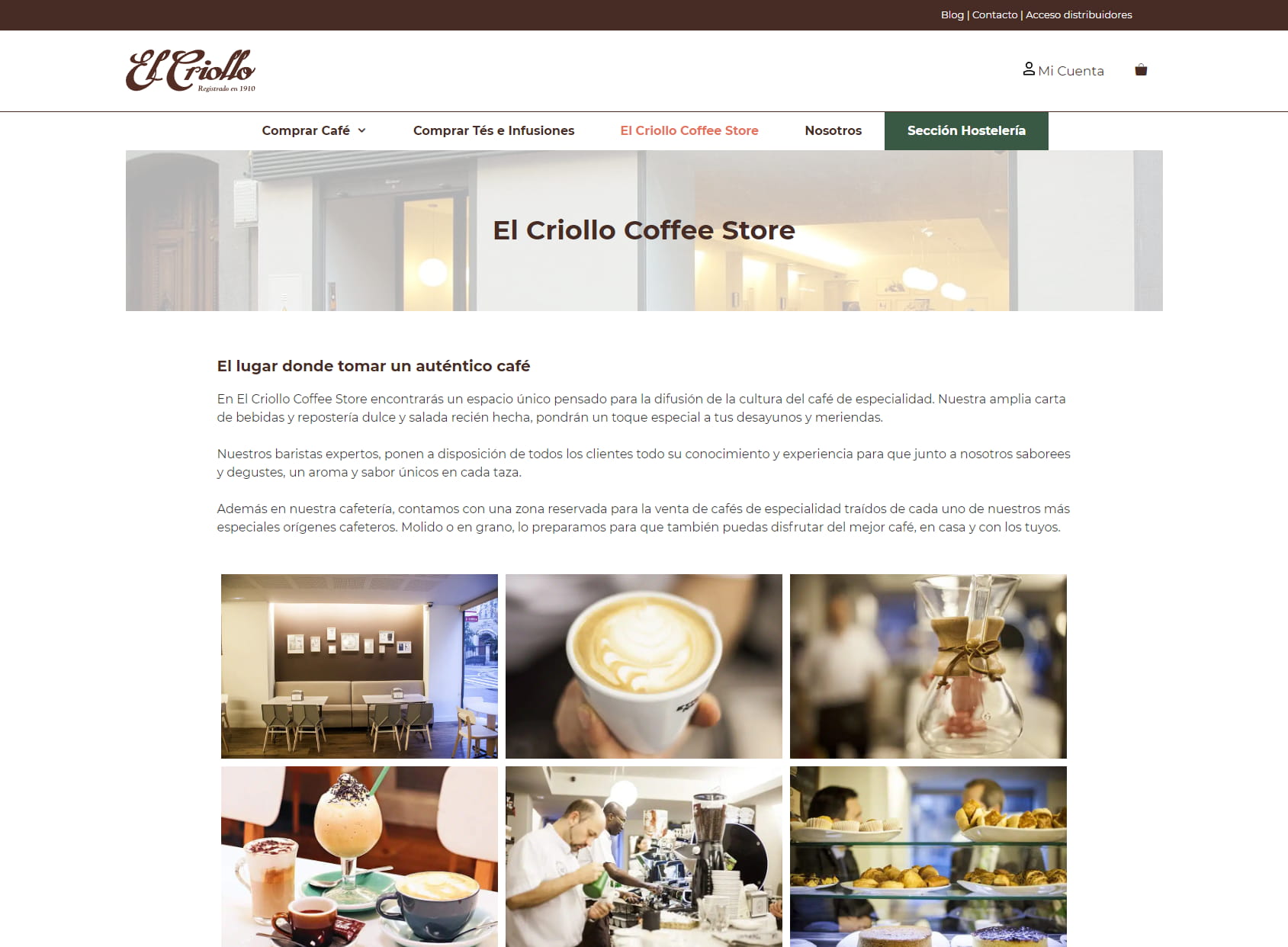 Criollo Coffee Store