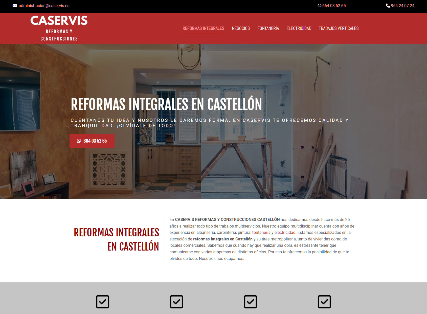 Caservis Reformas y Construcciones Castellón