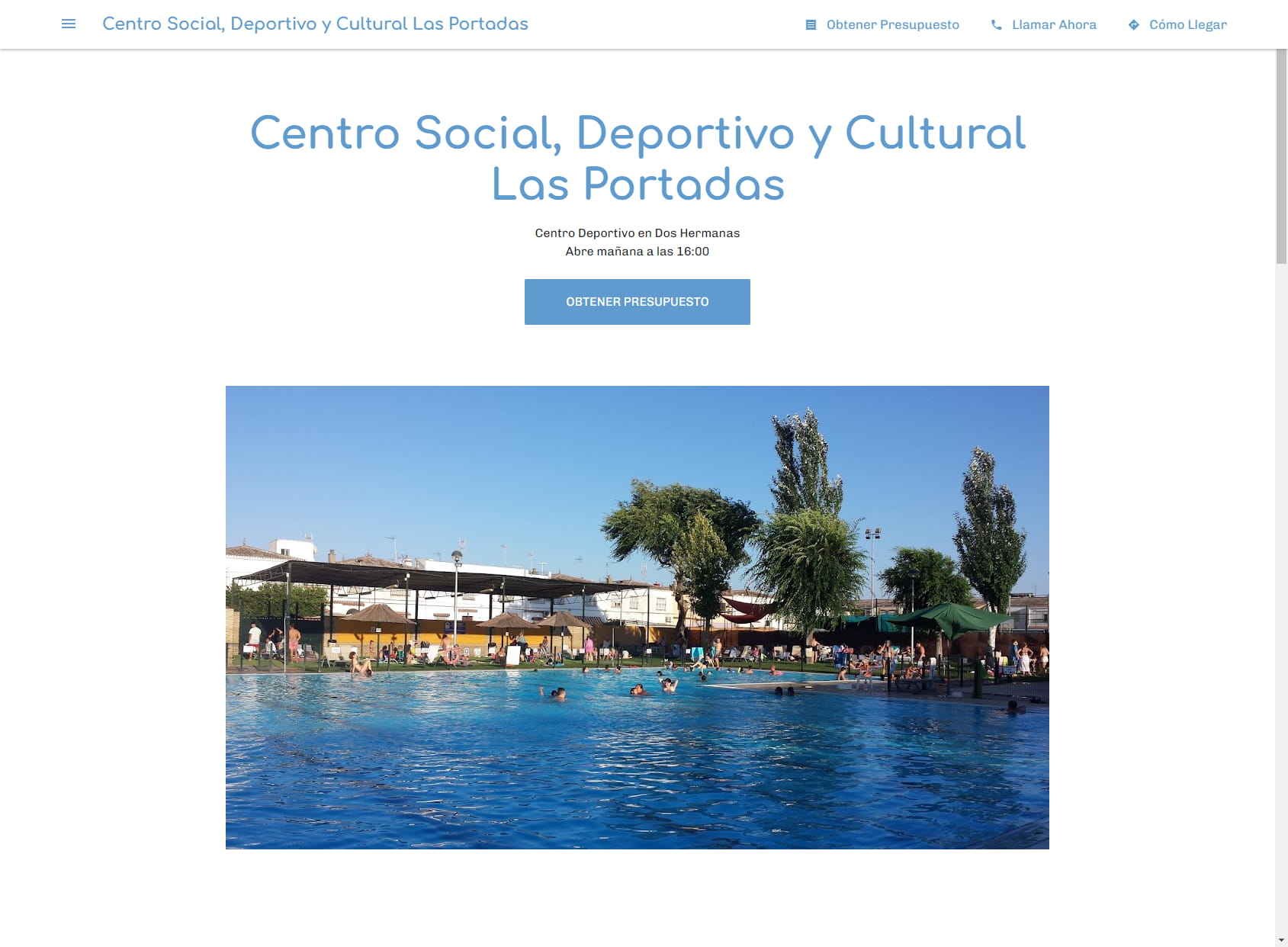 Centro Social, Deportivo y Cultural Las Portadas