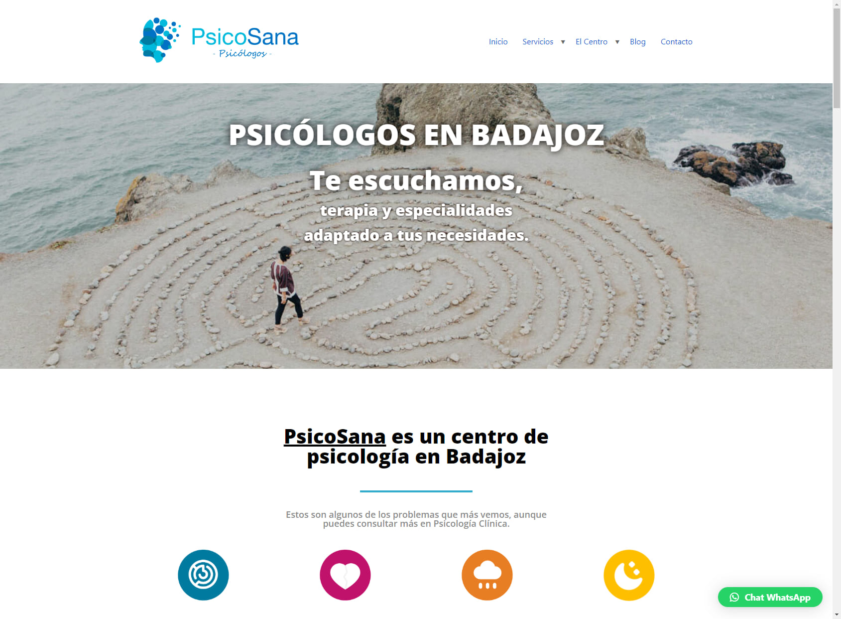Psicólogos en Badajoz | Centro PsicoSana
