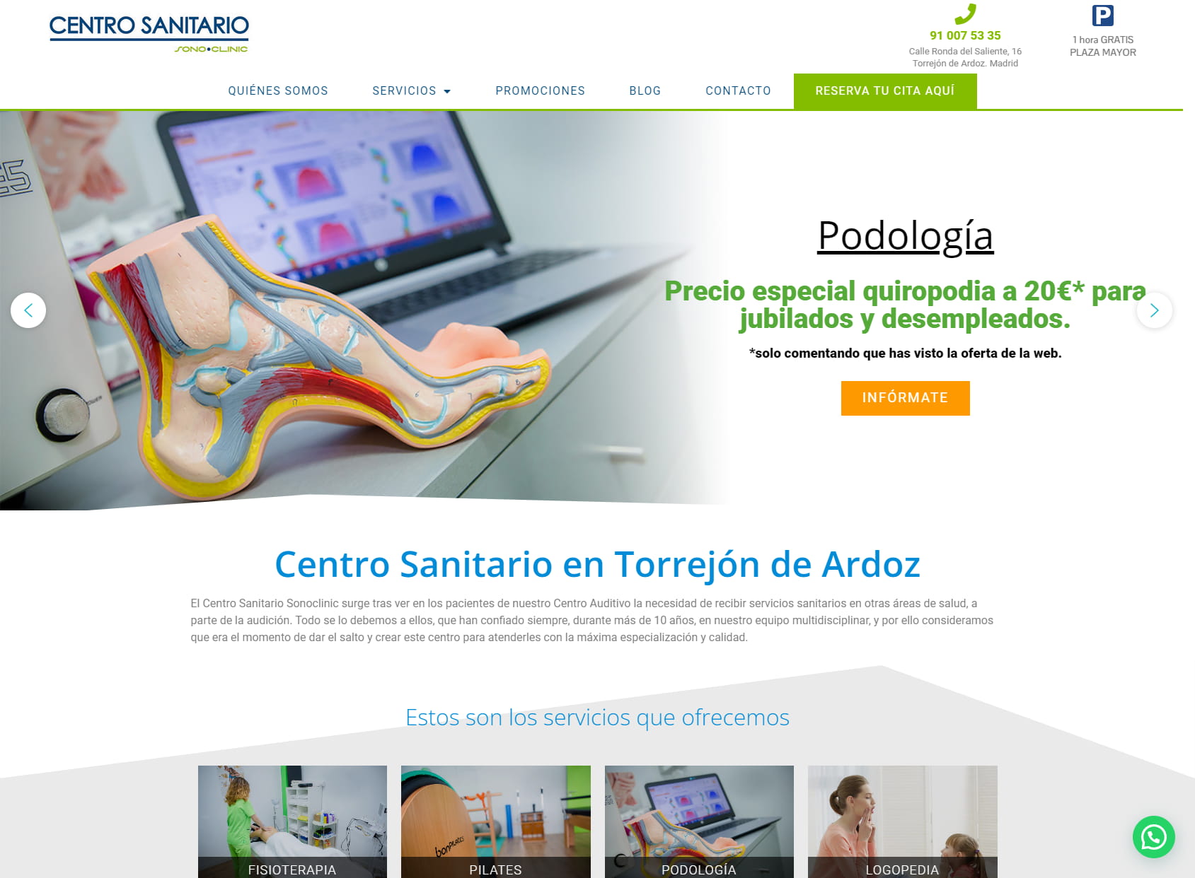 Sonoclinic Centro Sanitario Torrejón de Ardoz