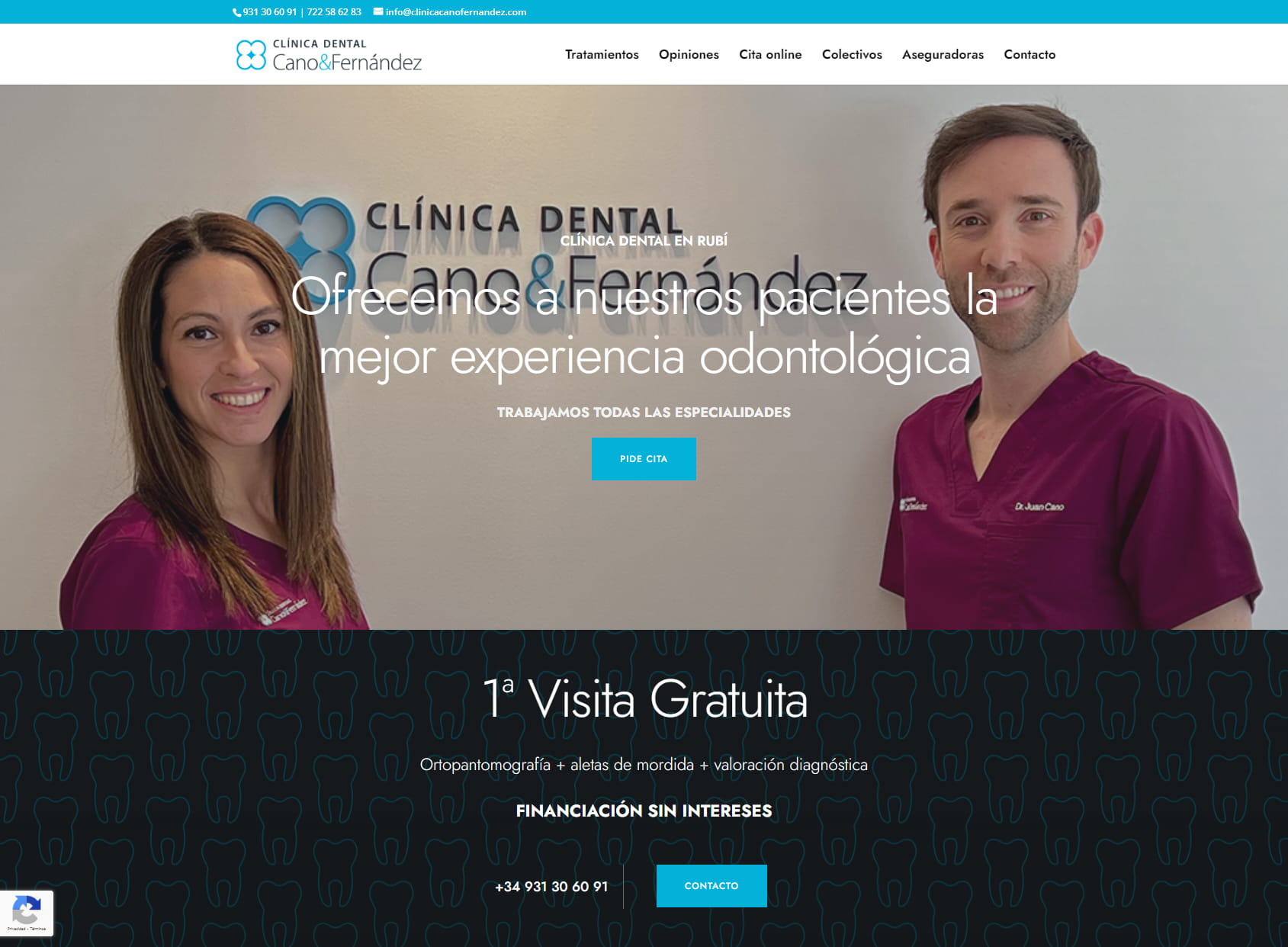 Clínica Dental en Rubí Cano & Fernández