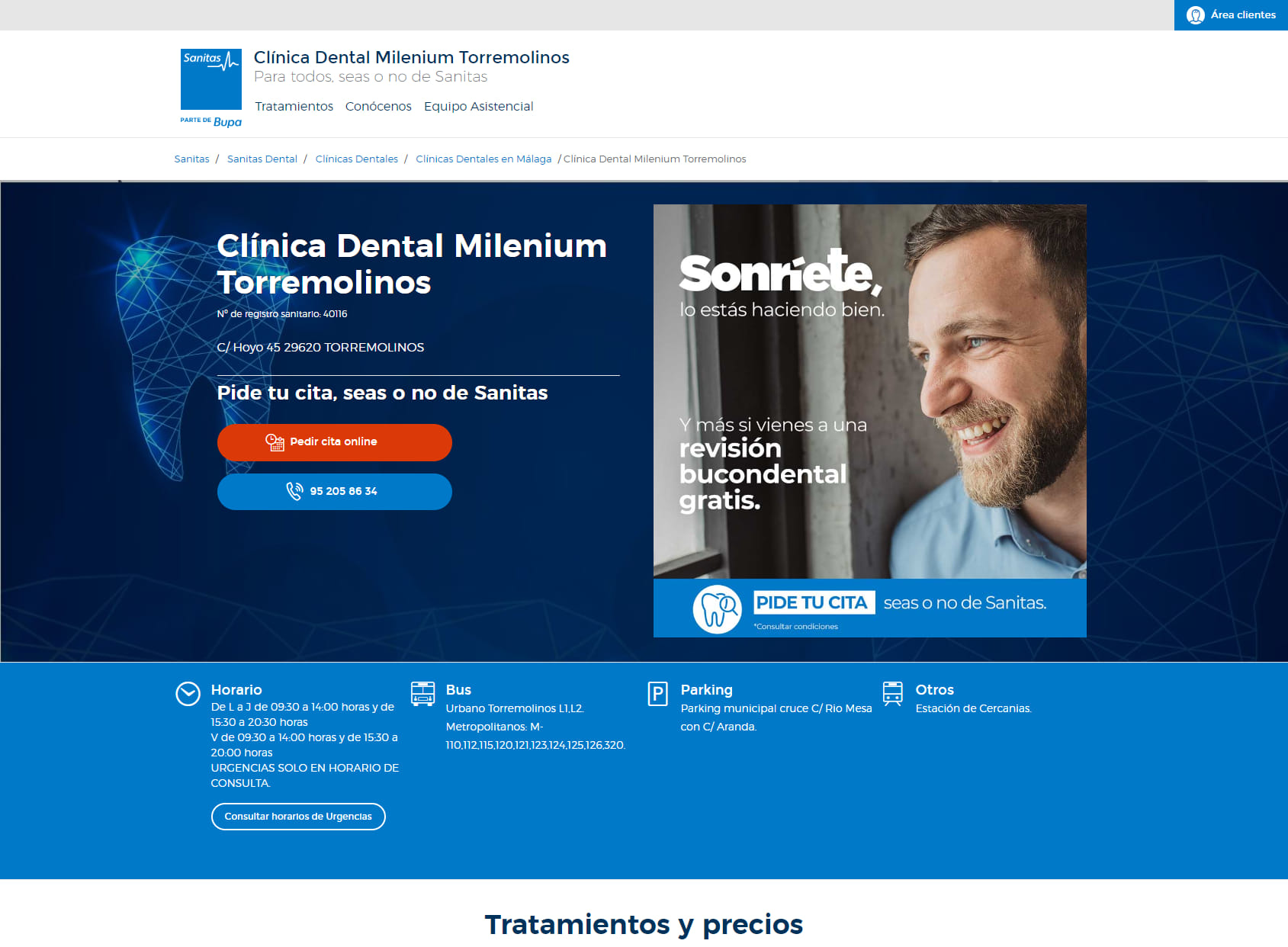 Dental Clinic Sanitas Torremolinos