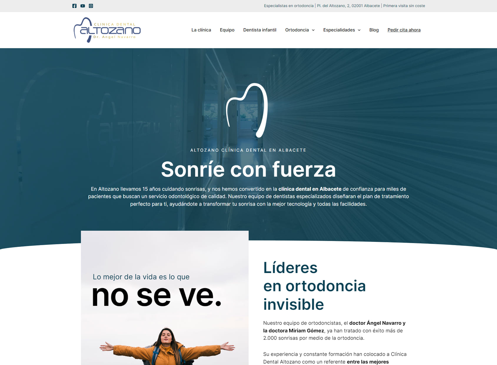 Clínica Dental Altozano-Ortodoncia exclusiva- Dr. Ángel Navarro y Dra. Miriam Gómez