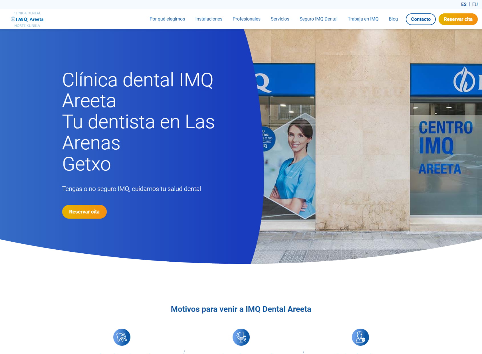 IMQ Areeta Clínica Dental, Centro de Rehabilitación y Análisis Clínicos