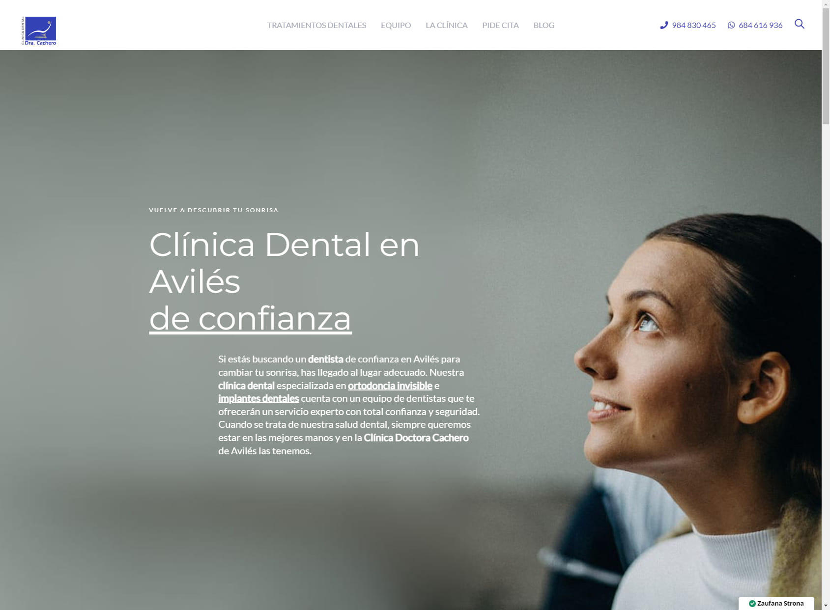 Clínica Dental Dra. Cachero