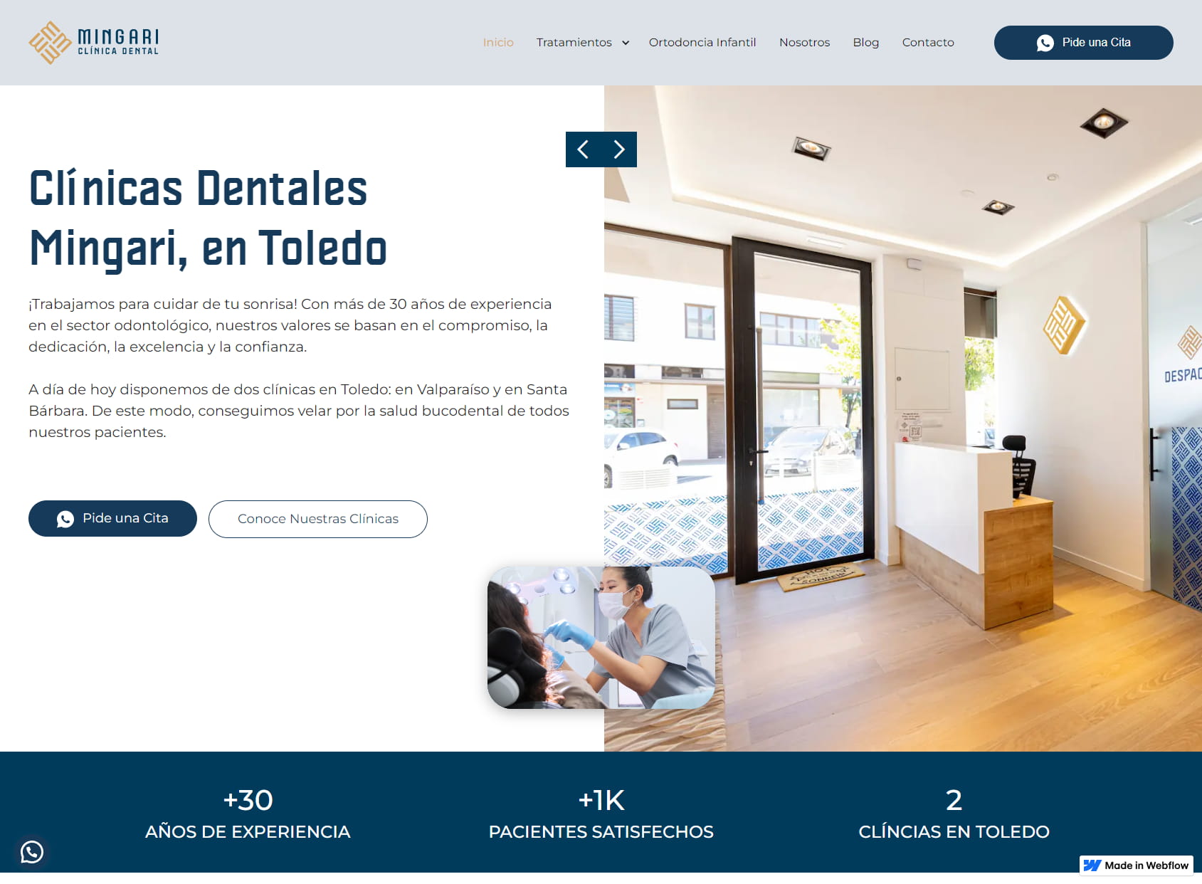 Clinica Dental Mingari en Toledo - Tu dentista en Santa Barbara