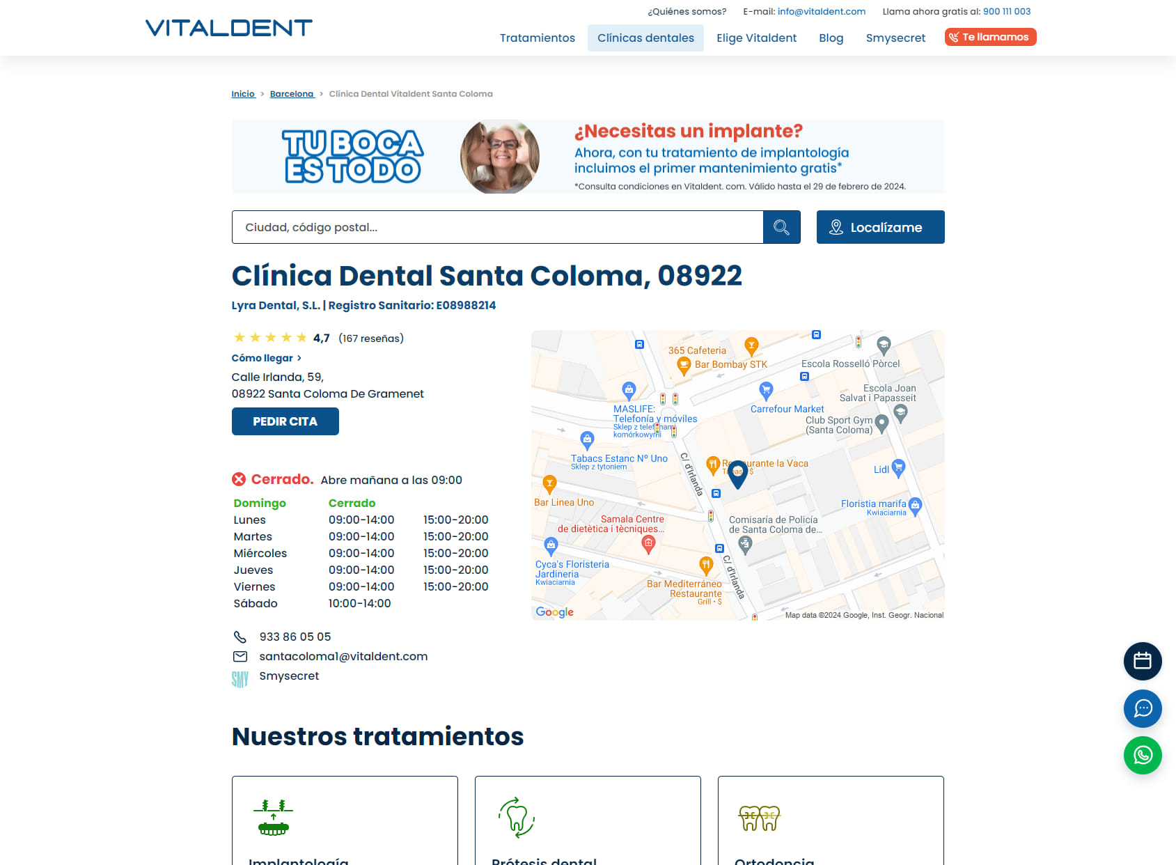 Clínica Dental Vitaldent