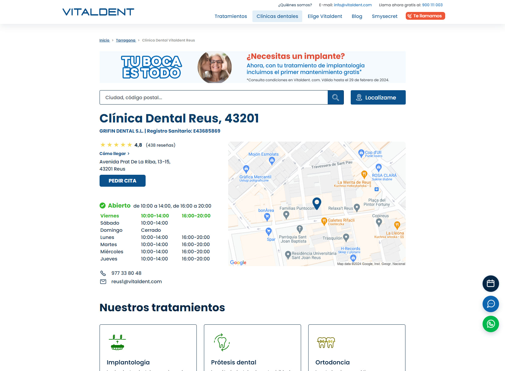 Clínica Dental Vitaldent