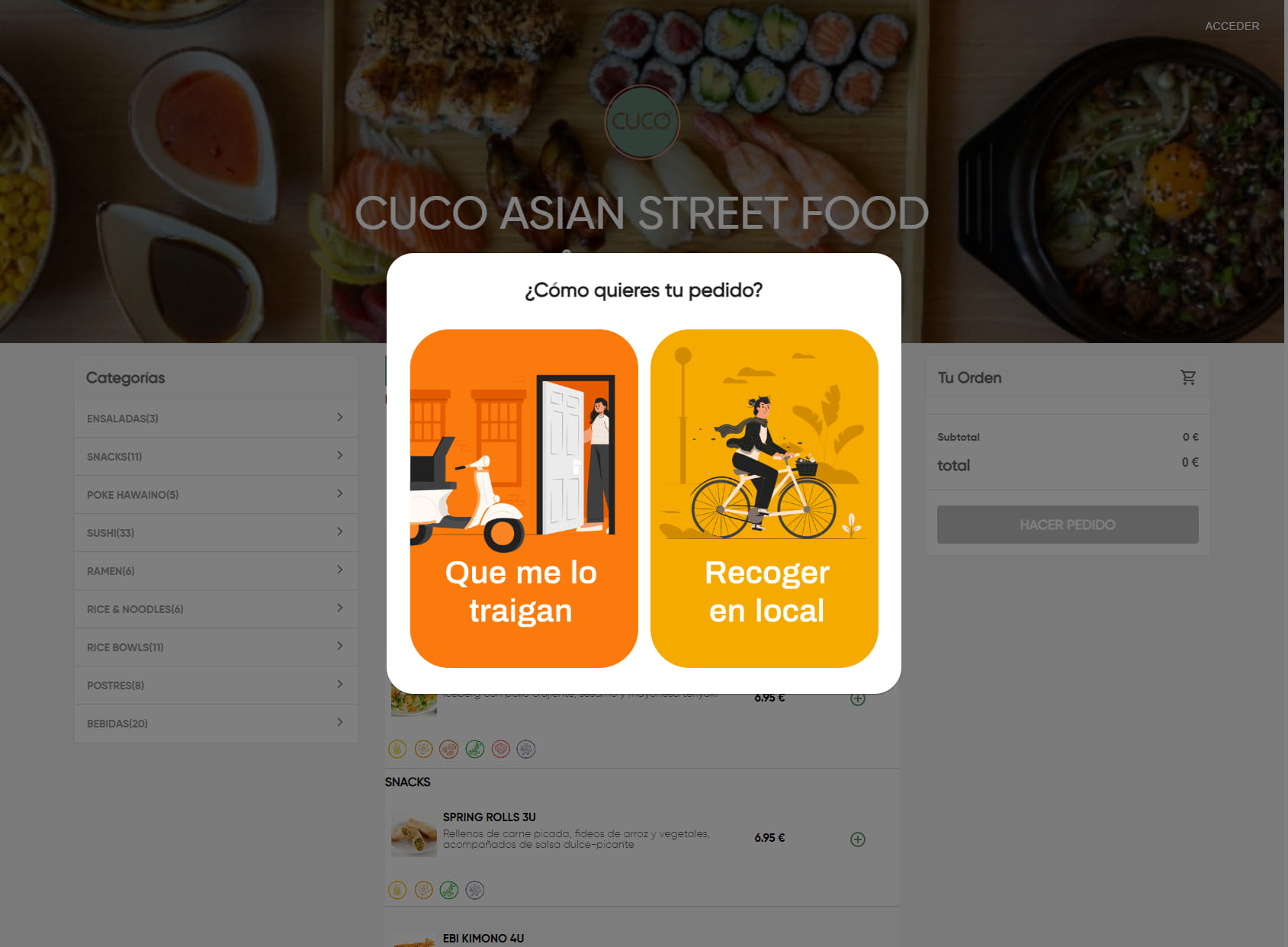 CUCO ASIAN STREET FOOD
