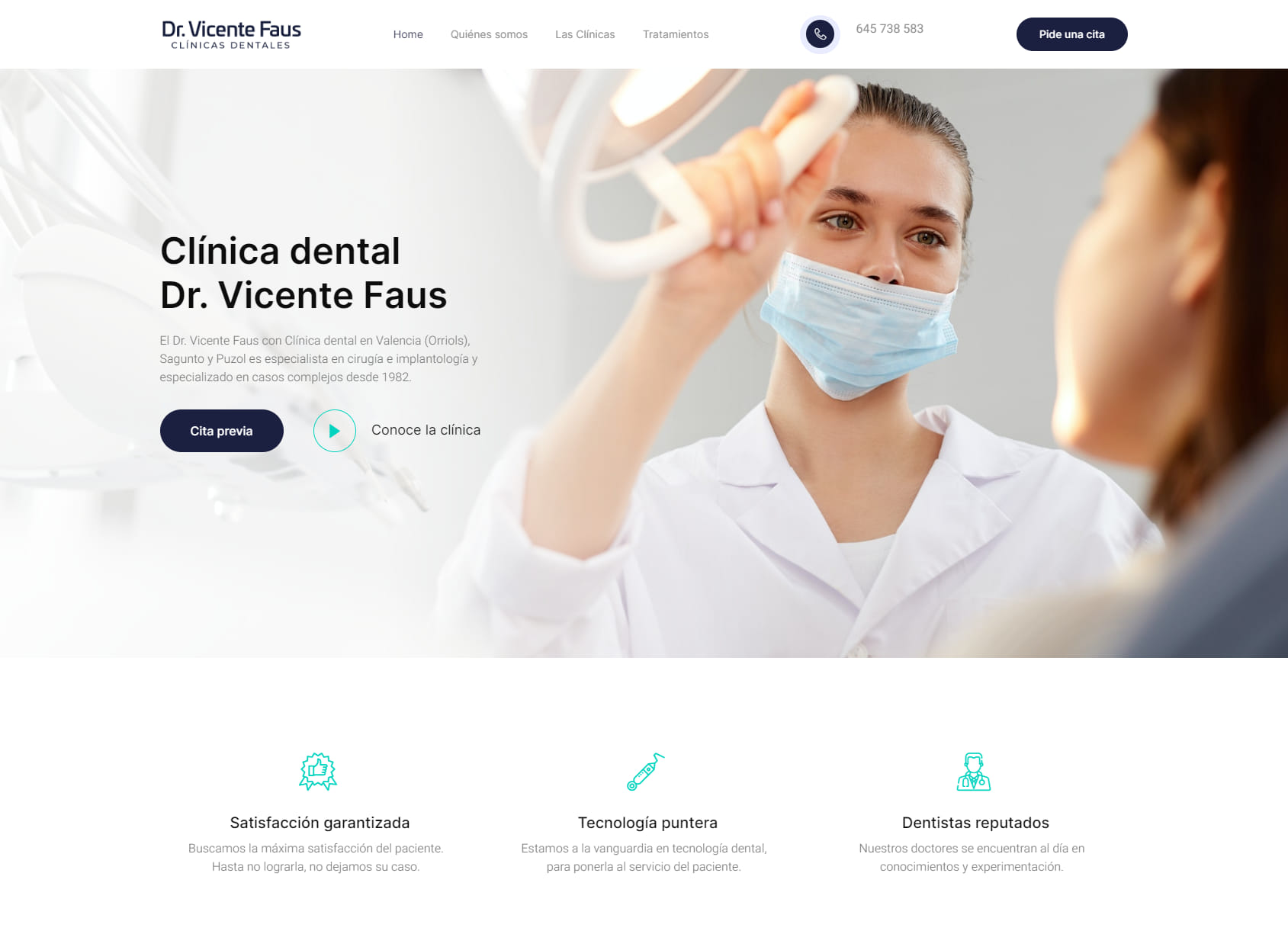 Dentista Sagunto Dr. Vicente Faus