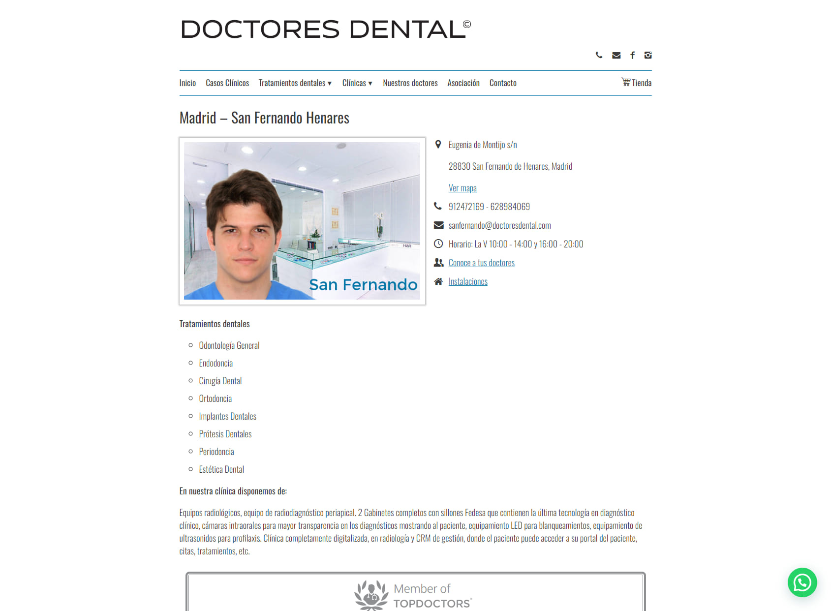 Dr. Daniel Durán - Doctores Dental © San Fernando