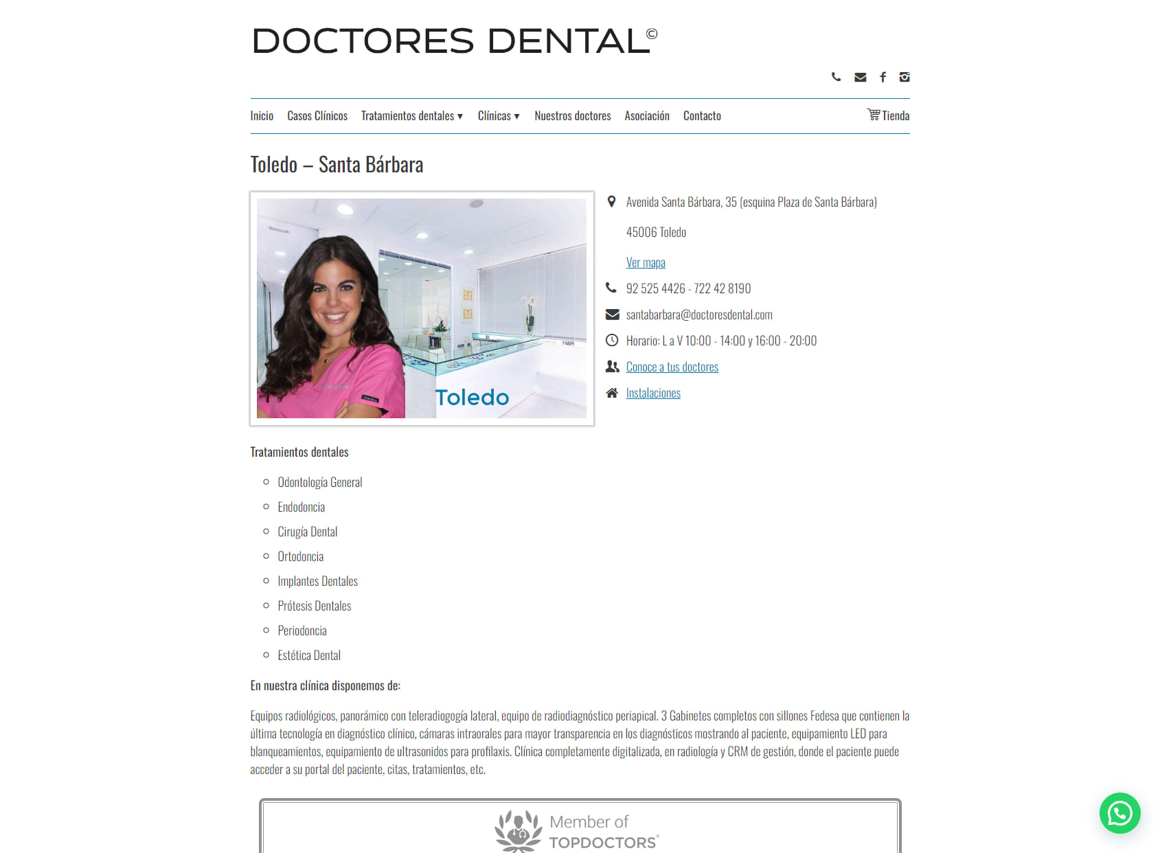 Dra. Beatriz Bernáldez - Doctores Dental Toledo